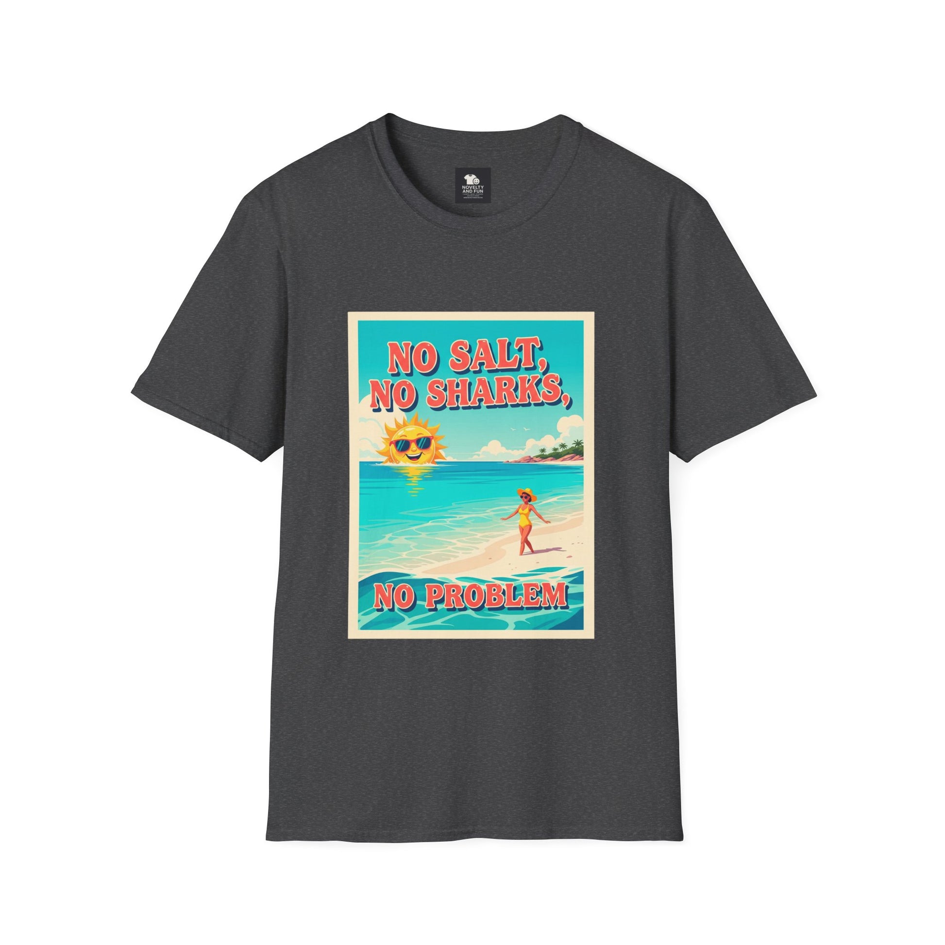 Beach Vibes Unisex T-Shirt | Summer Fun Tee, Vacation Shirt, Surf Style, Gift for Beach Lovers, Lake Lovers Apparel
