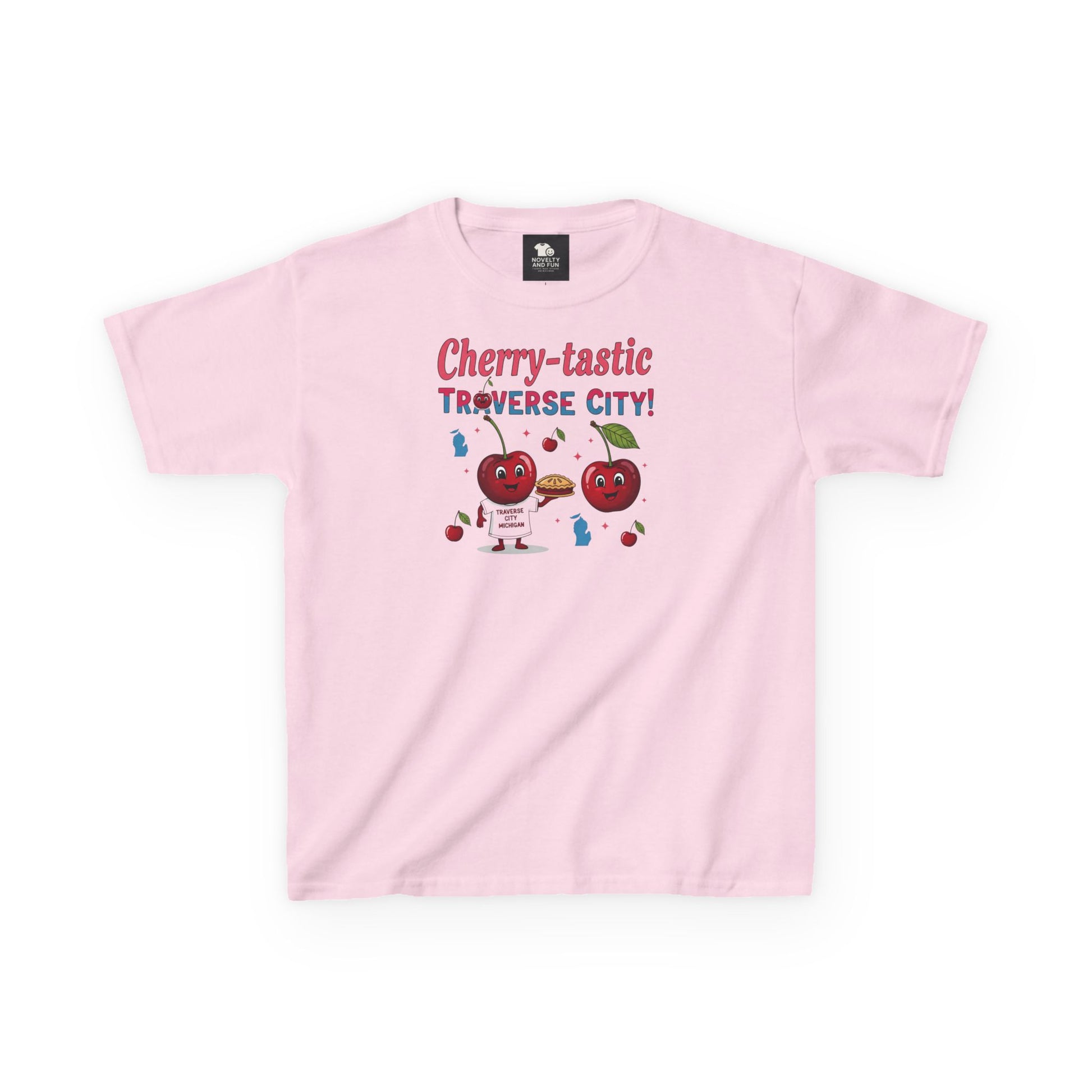 Cherry-tastic Traverse City Kids Tee | Fun Family Tee, Summer Shirt, Kids Gift, Fruit Themed T-shirt, Cherry Lovers Apparel
