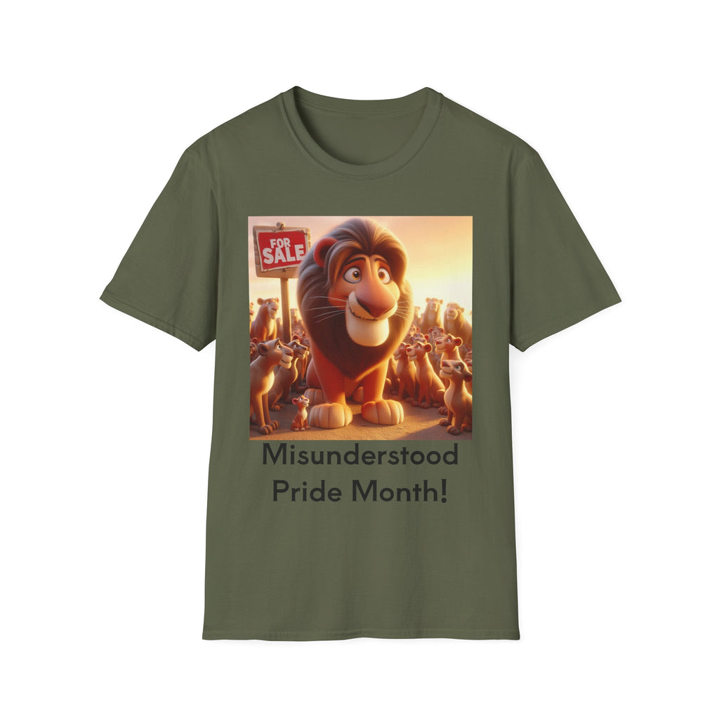 Misunderstood Pride Month T-Shirt, LGBTQ+ Tee, Fun Graphic Shirt, Unicorn [...]