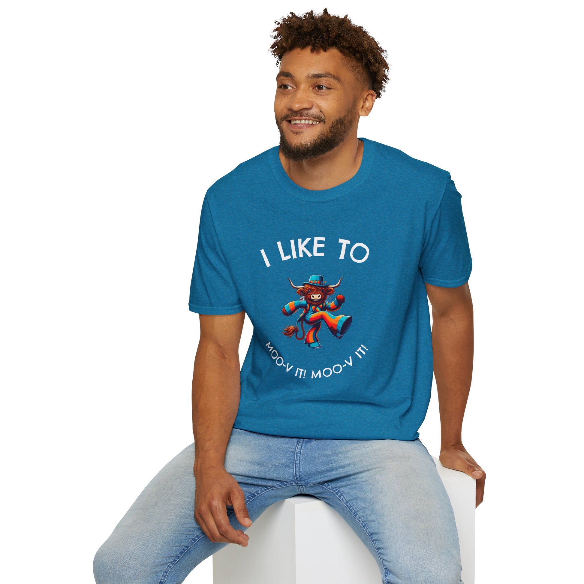 Colorful Highland Cow T-Shirt