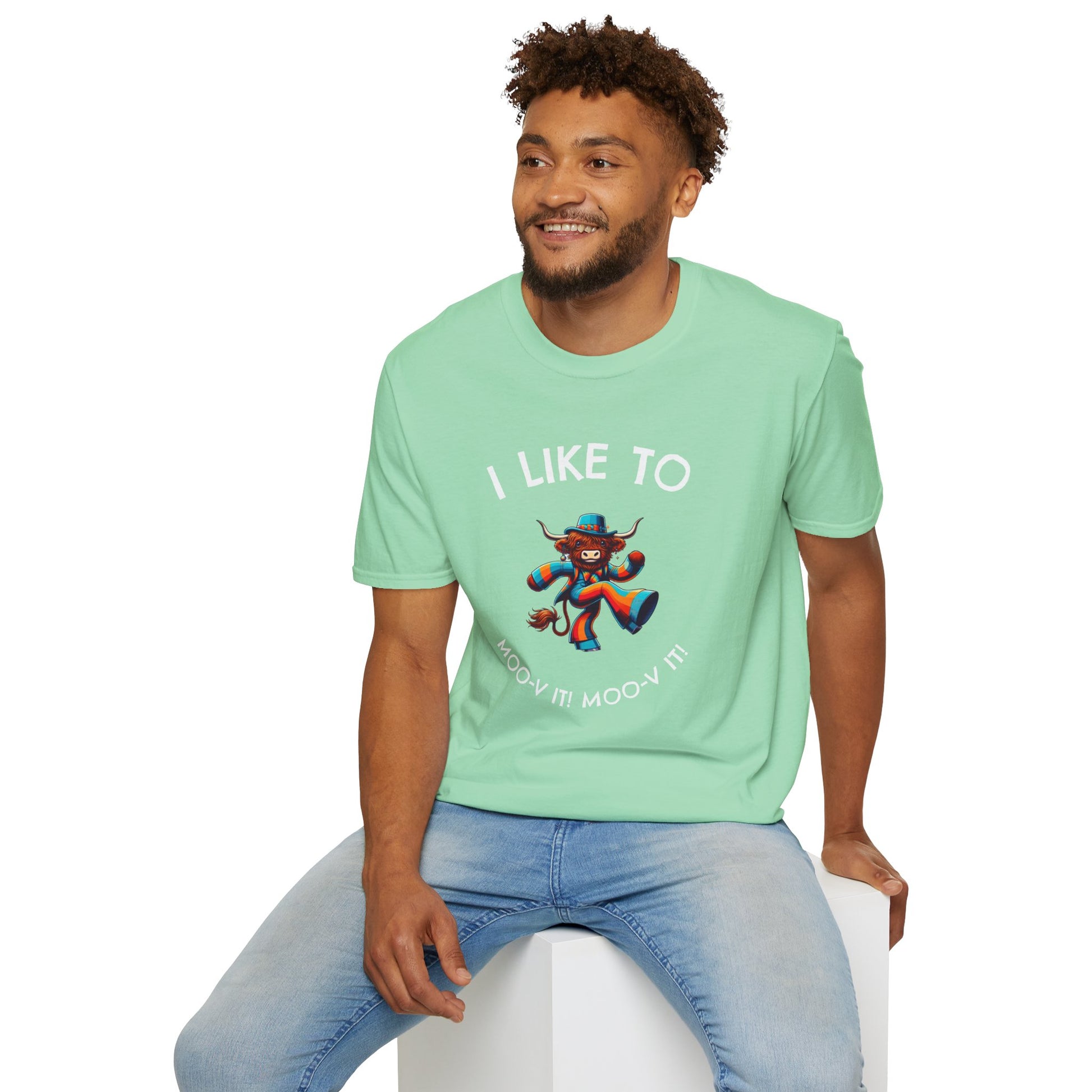 Colorful Highland Cow T-Shirt