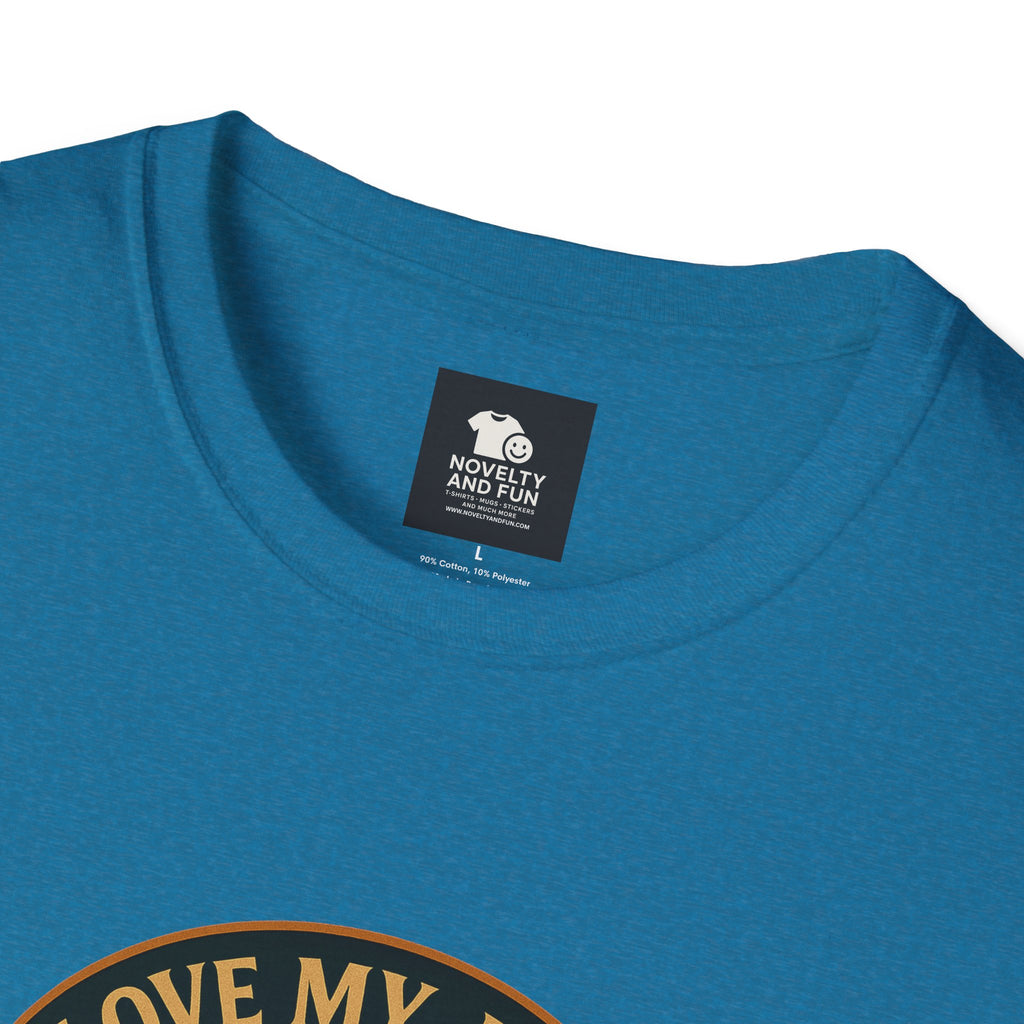Funny HCA Highland Cow Coffee Lover Softstyle T-Shirt