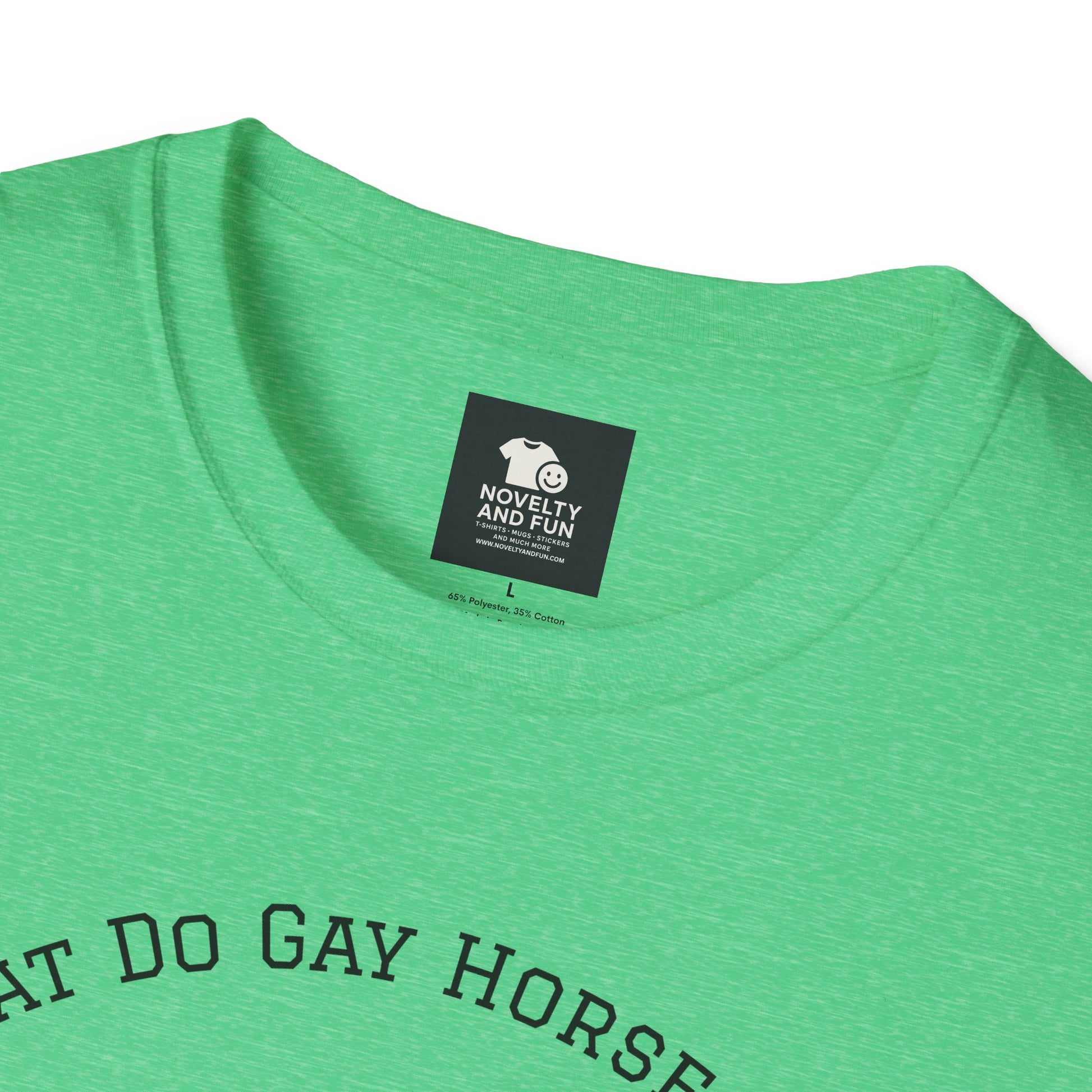 Rainbow Horse Humor T-Shirt, Gay Pride Tee, Funny Animal Shirt, LGBT Unisex