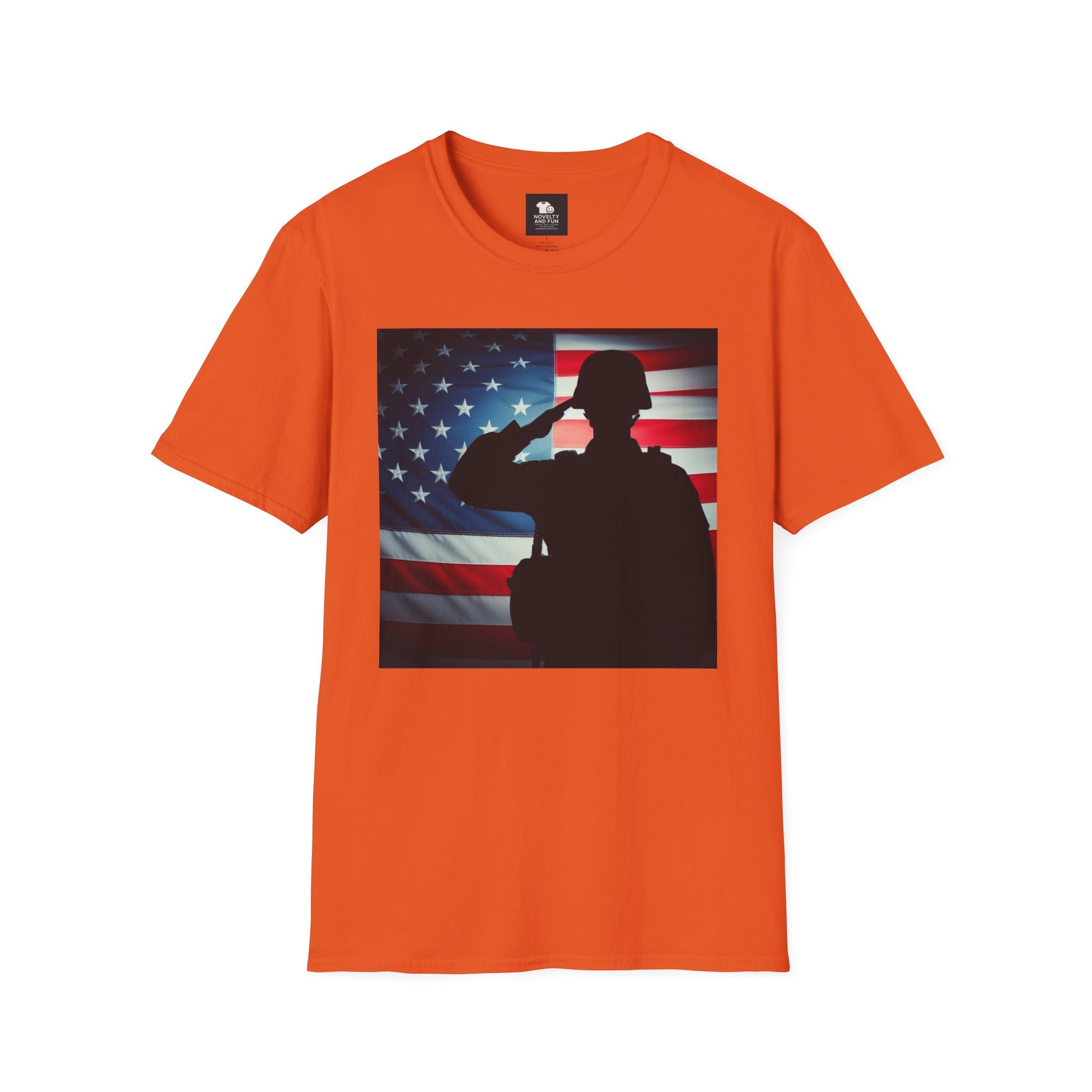 Salute to Service Unisex T-Shirt, Military Tribute Shirt, Patriotic Tee, Veteran Appreciation Gift, 4th of July Outfit, Americana Apparel