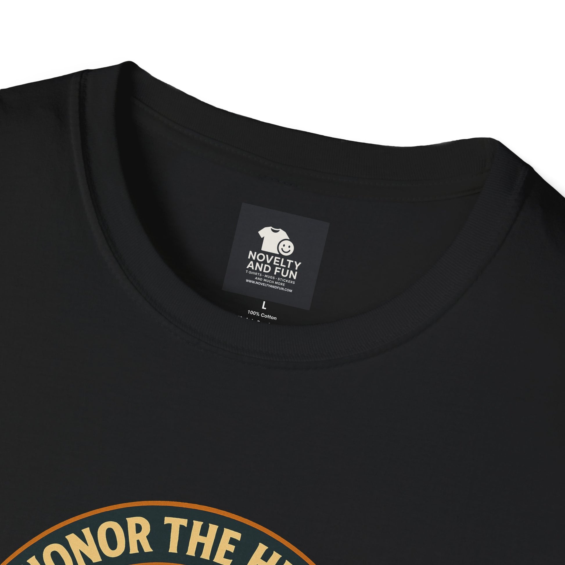 Honor The Hustle Unisex Graphic T-Shirt - Labor Day Construction Tee