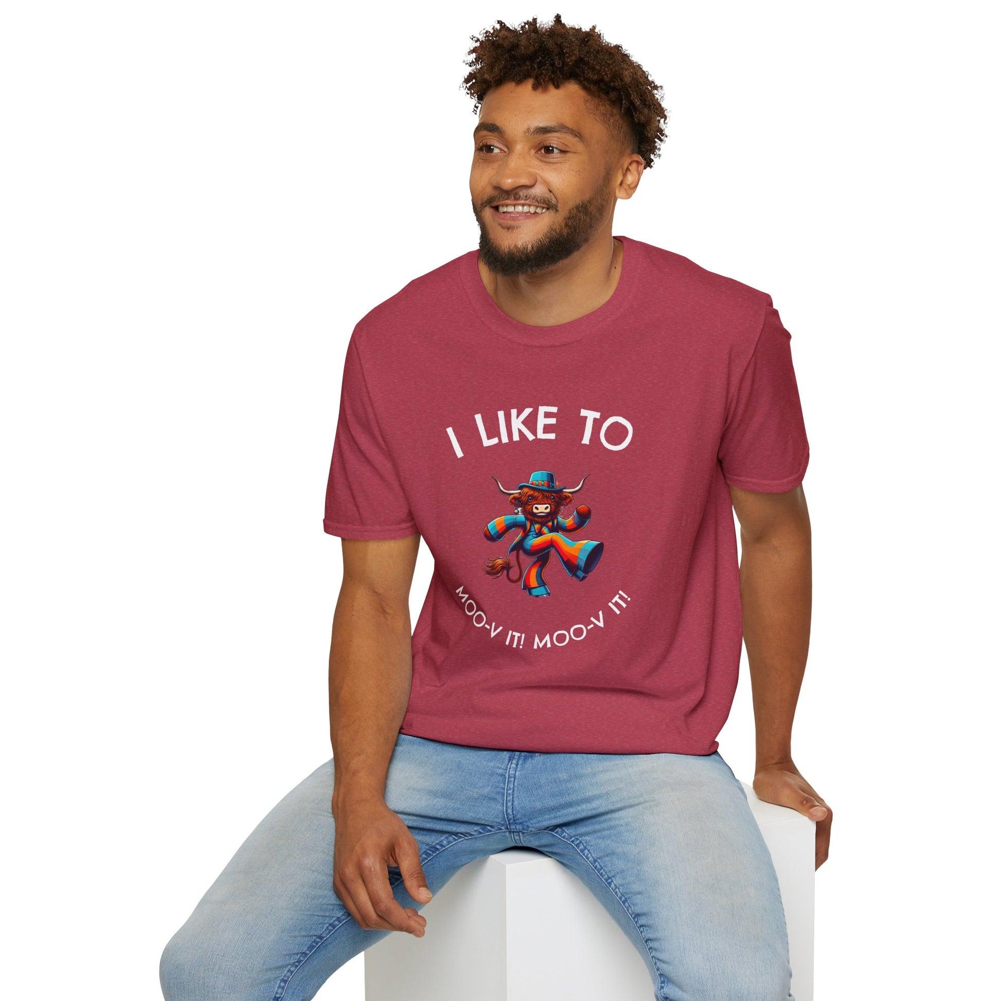 Colorful Highland Cow T-Shirt