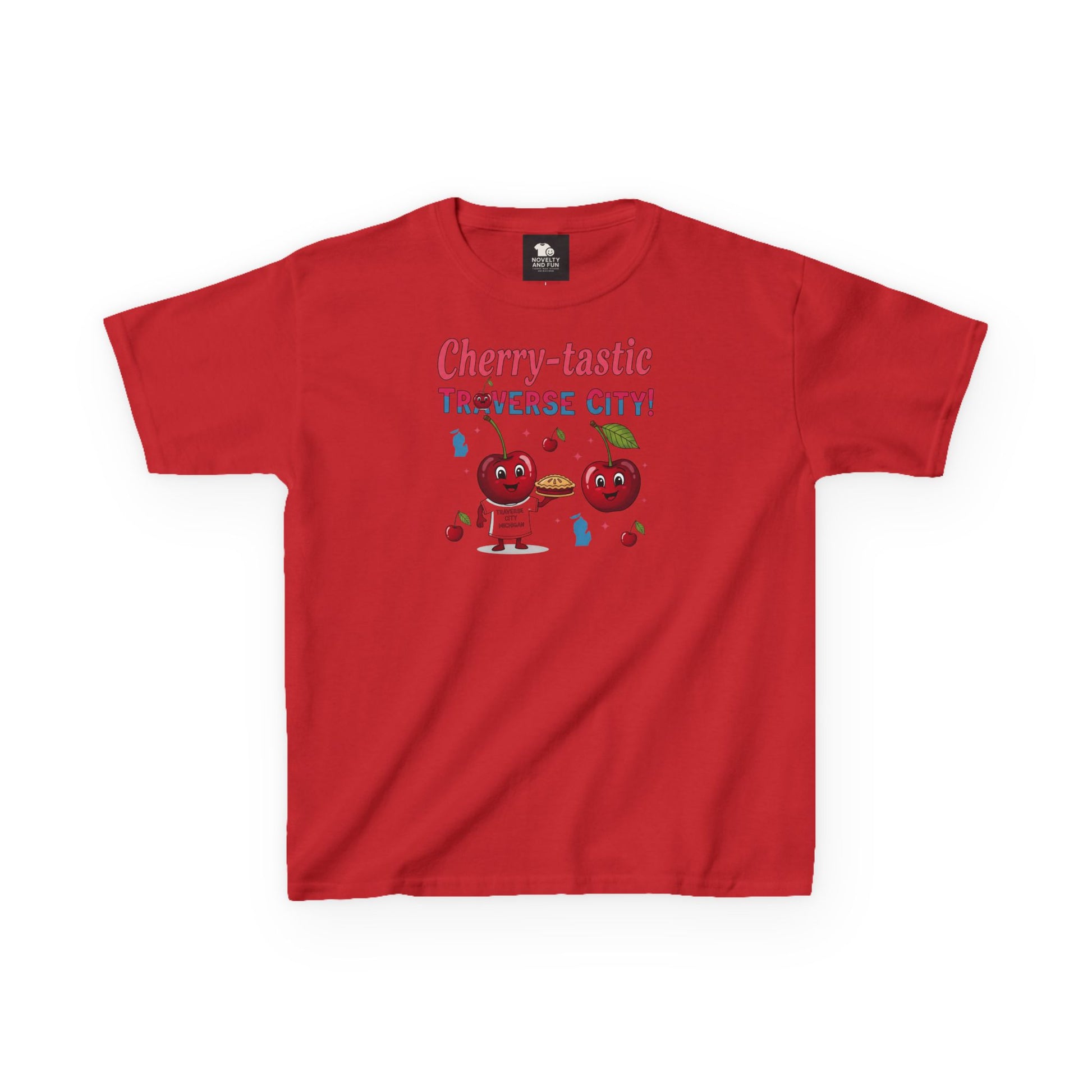 Cherry-tastic Traverse City Kids Tee | Fun Family Tee, Summer Shirt, Kids Gift, Fruit Themed T-shirt, Cherry Lovers Apparel