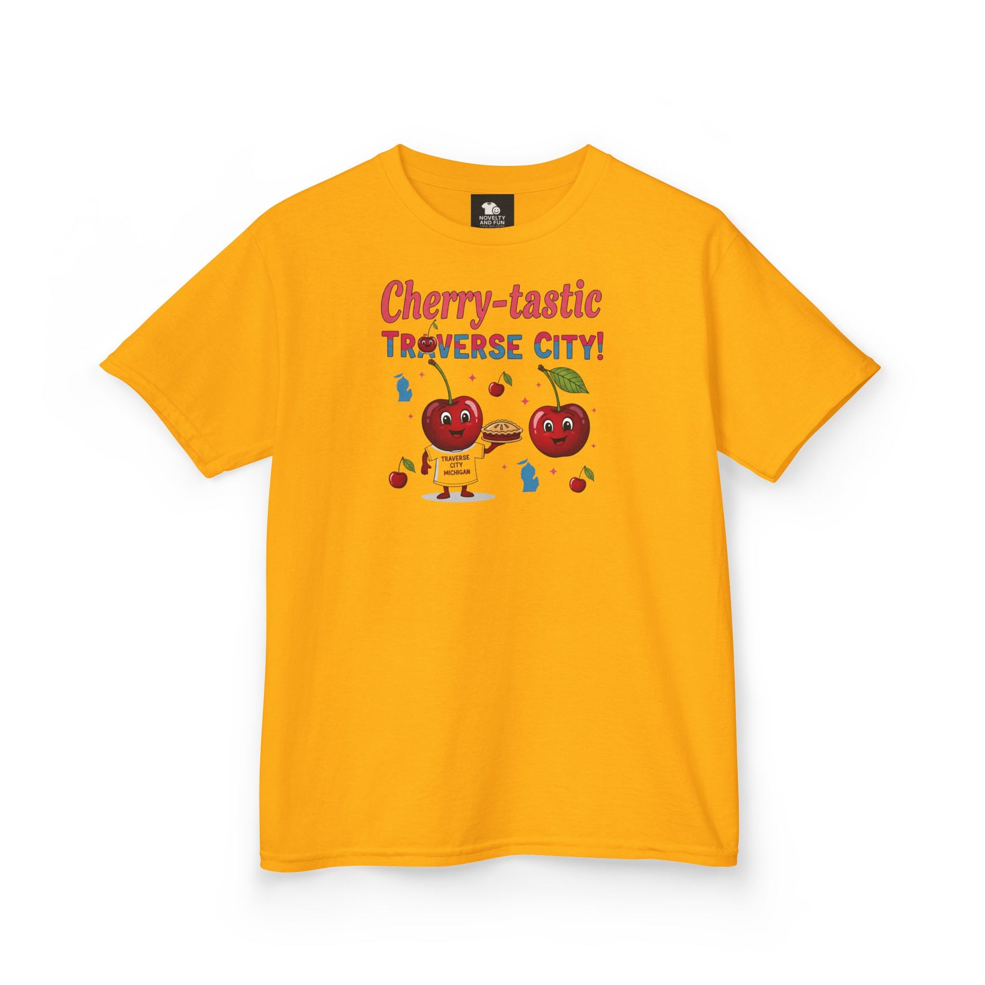 Cherry-tastic Traverse City Kids Tee | Fun Family Tee, Summer Shirt, Kids Gift, Fruit Themed T-shirt, Cherry Lovers Apparel
