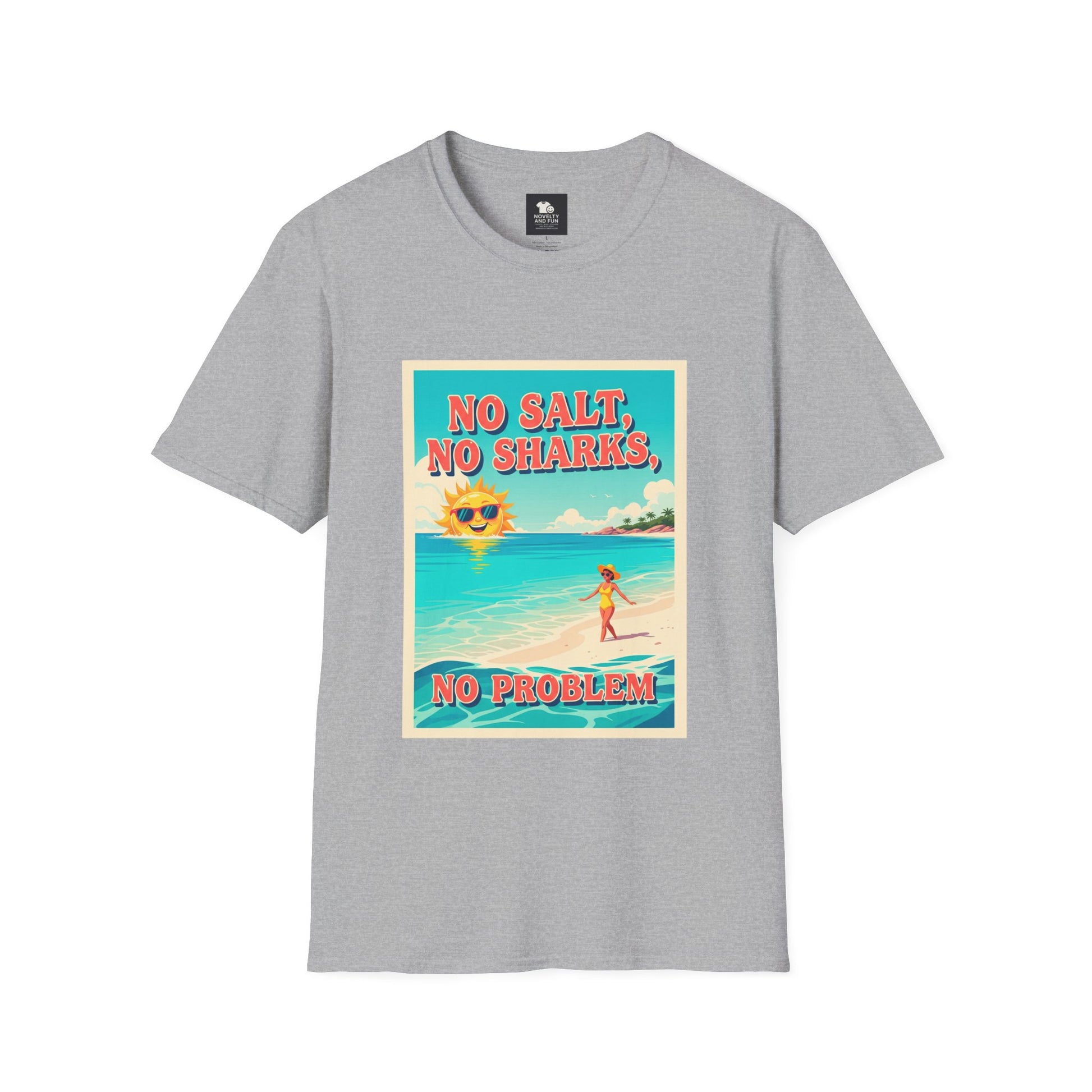 Beach Vibes Unisex T-Shirt | Summer Fun Tee, Vacation Shirt, Surf Style, Gift for Beach Lovers, Lake Lovers Apparel