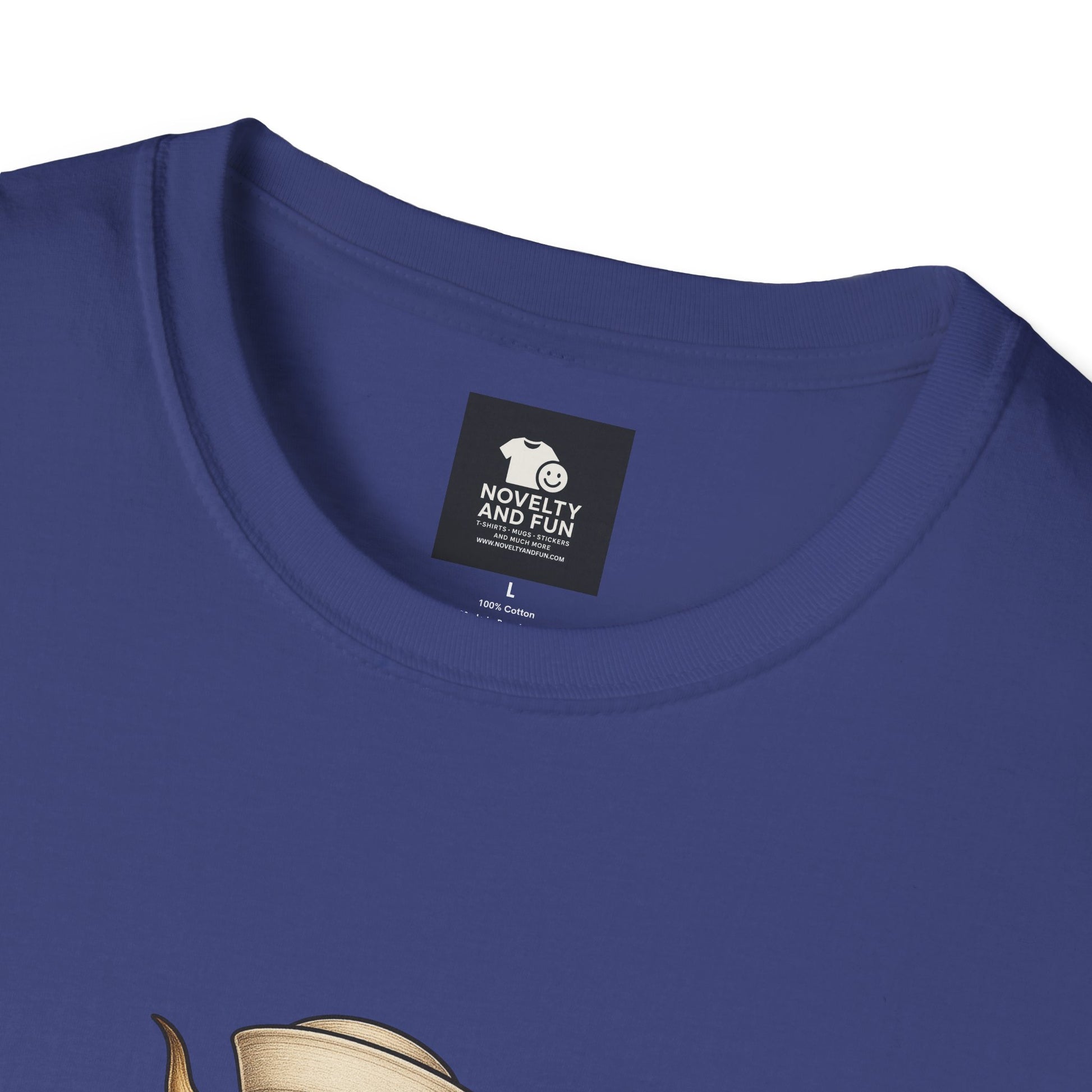 Veteran's Day Navy Highland Cow T-Shirt