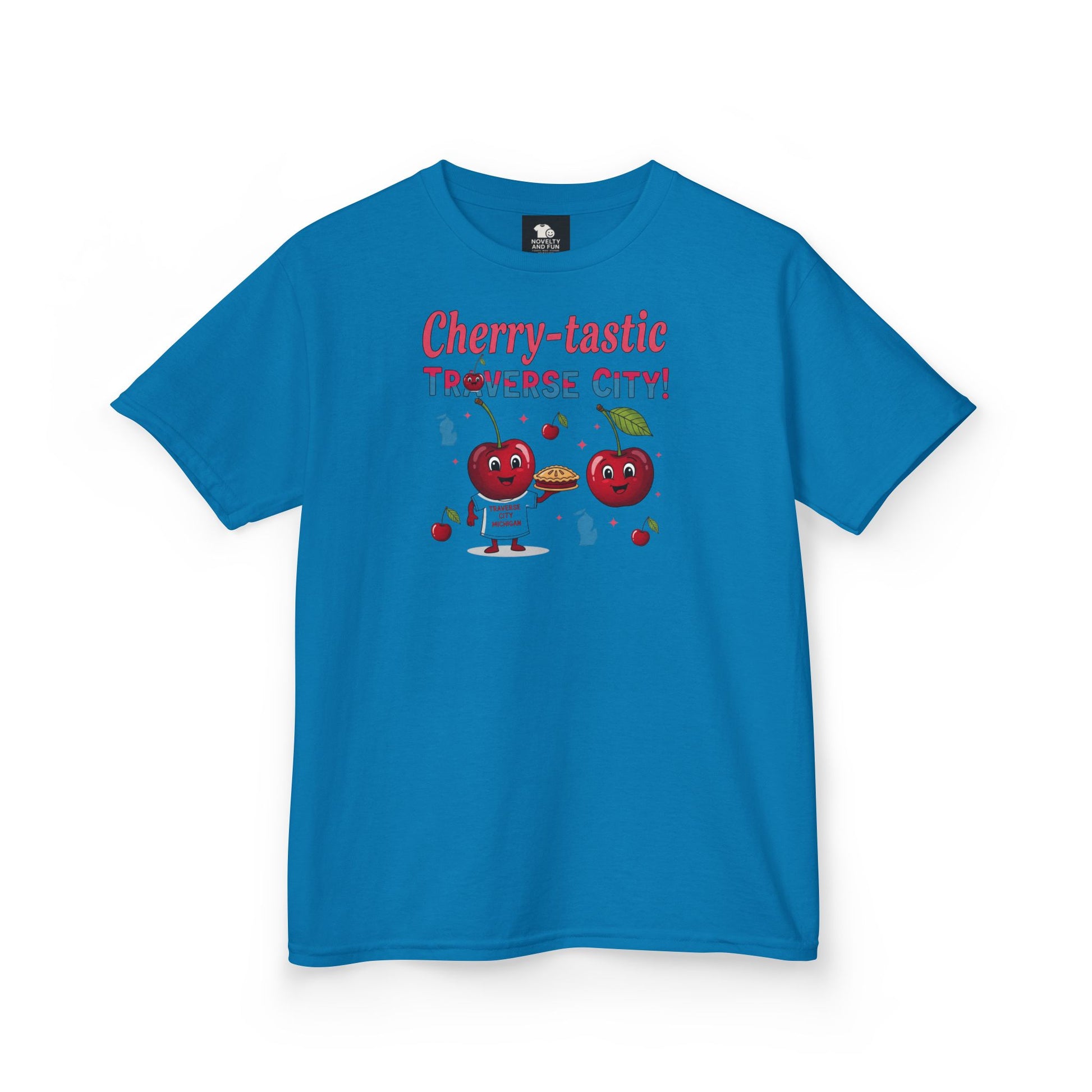 Cherry-tastic Traverse City Kids Tee | Fun Family Tee, Summer Shirt, Kids Gift, Fruit Themed T-shirt, Cherry Lovers Apparel