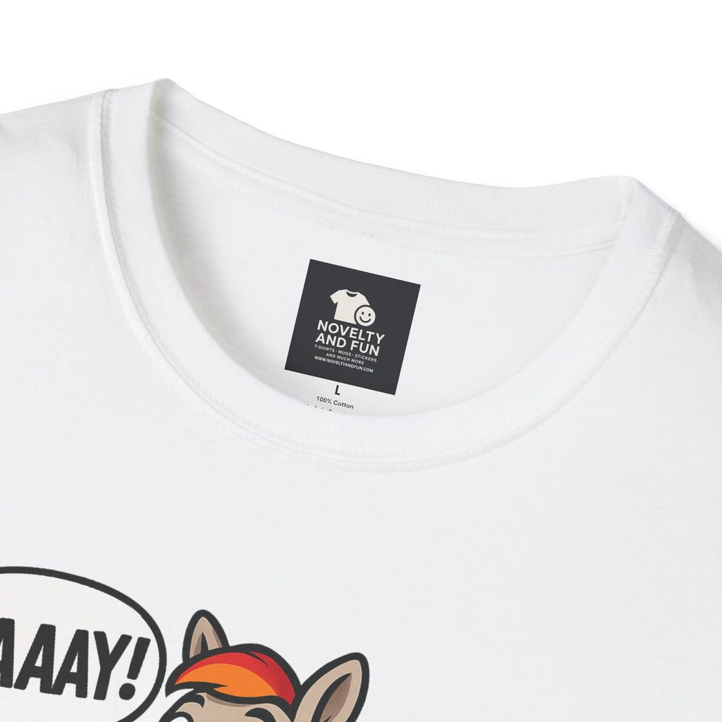 Rainbow Horse Graphic HAAAY T-Shirt, Funny Gift, Pride Apparel, Cute Graphic Tee, LGBTQ Pride Shirt, Colorful Horse Tee,