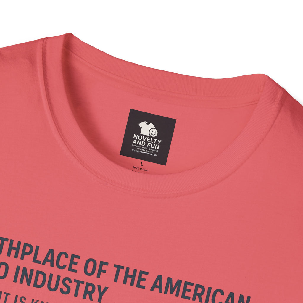 Motor City T-Shirt - Detroit Auto Heritage Vintage Car Lover Gift
