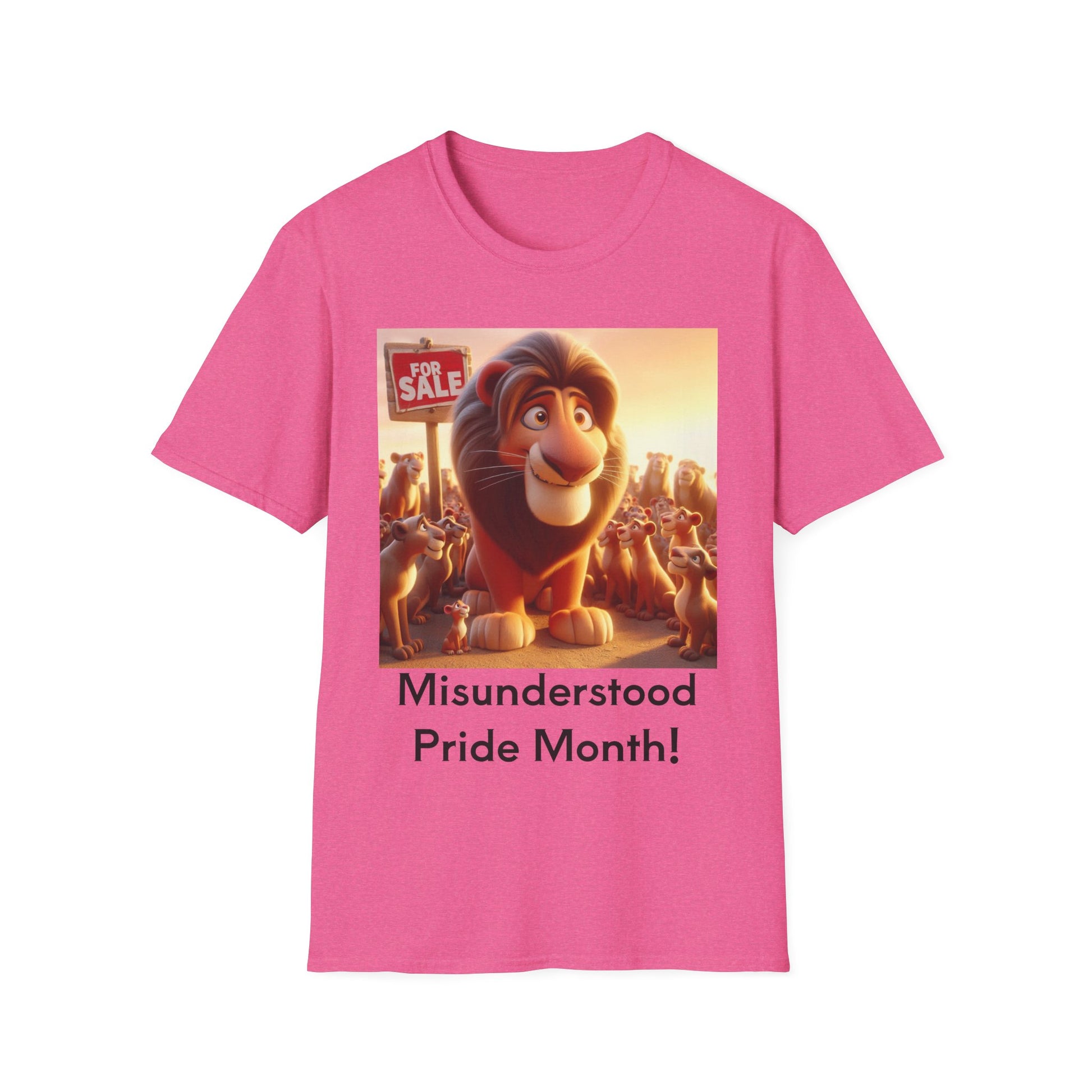 Misunderstood Pride Month T-Shirt, LGBTQ+ Tee, Fun Graphic Shirt, Unicorn [...]