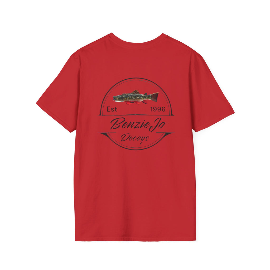 Front and Back Michigan BenzieJo Fish Decoys T-Shirt