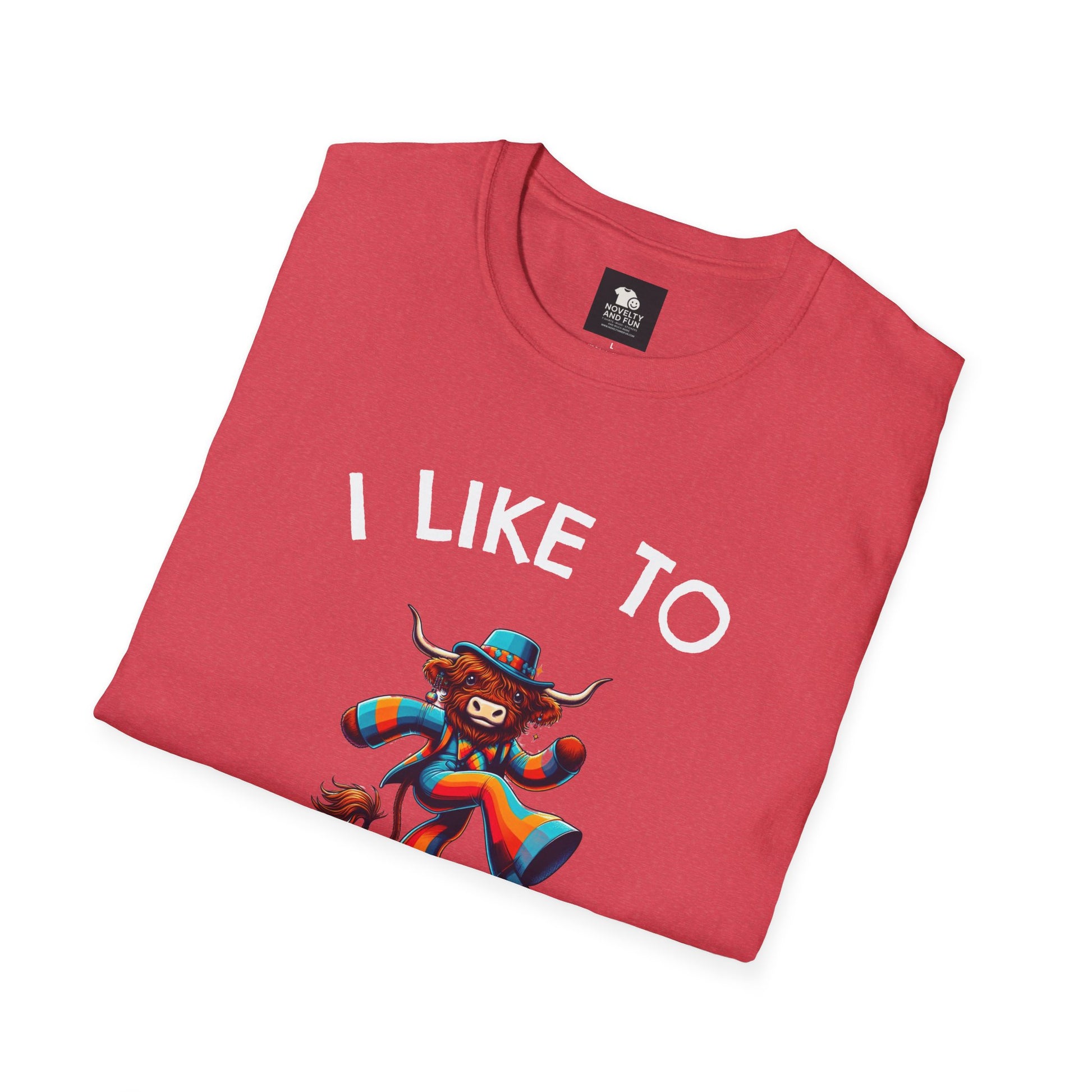 Colorful Highland Cow T-Shirt