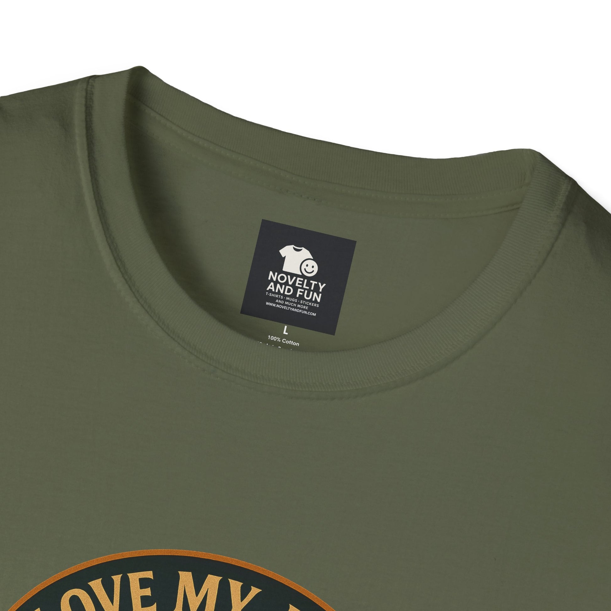 Funny HCA Highland Cow Coffee Lover Softstyle T-Shirt