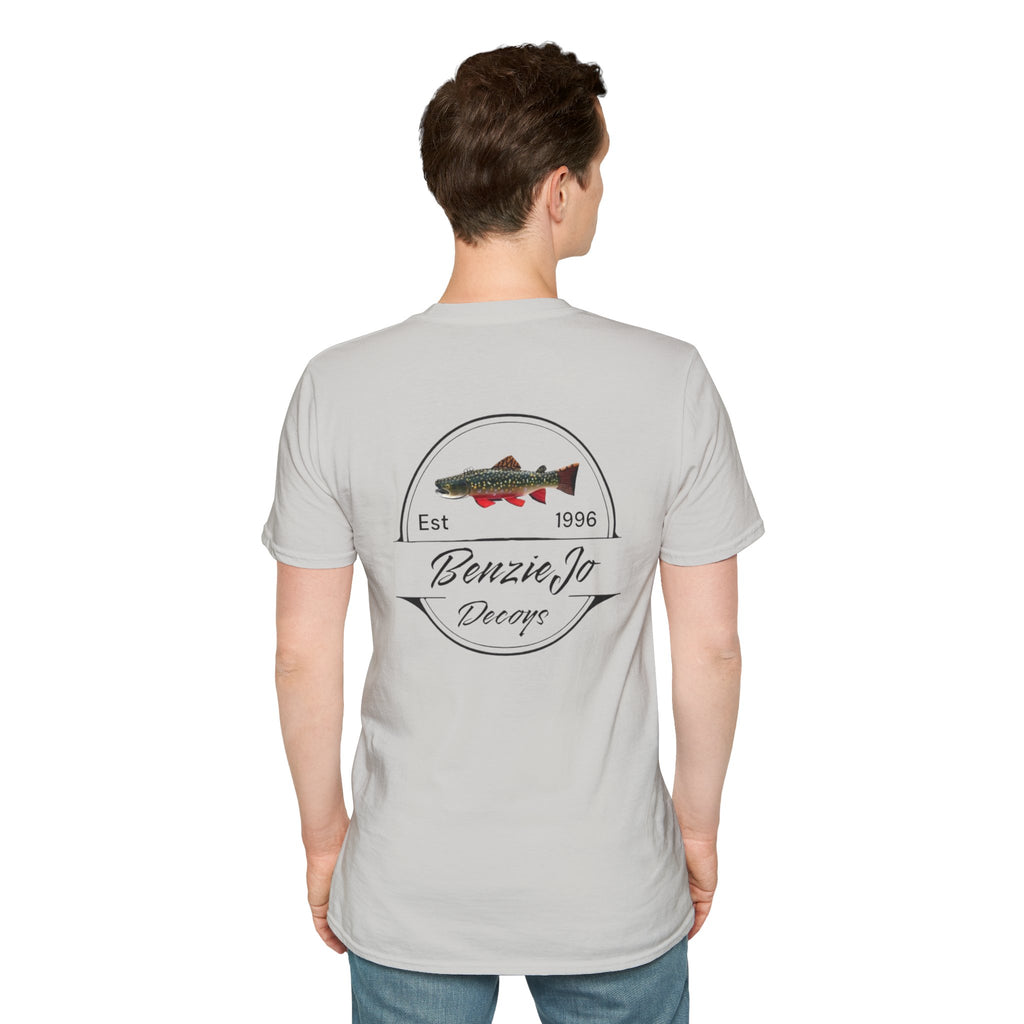 Front and Back Michigan BenzieJo Fish Decoys T-Shirt