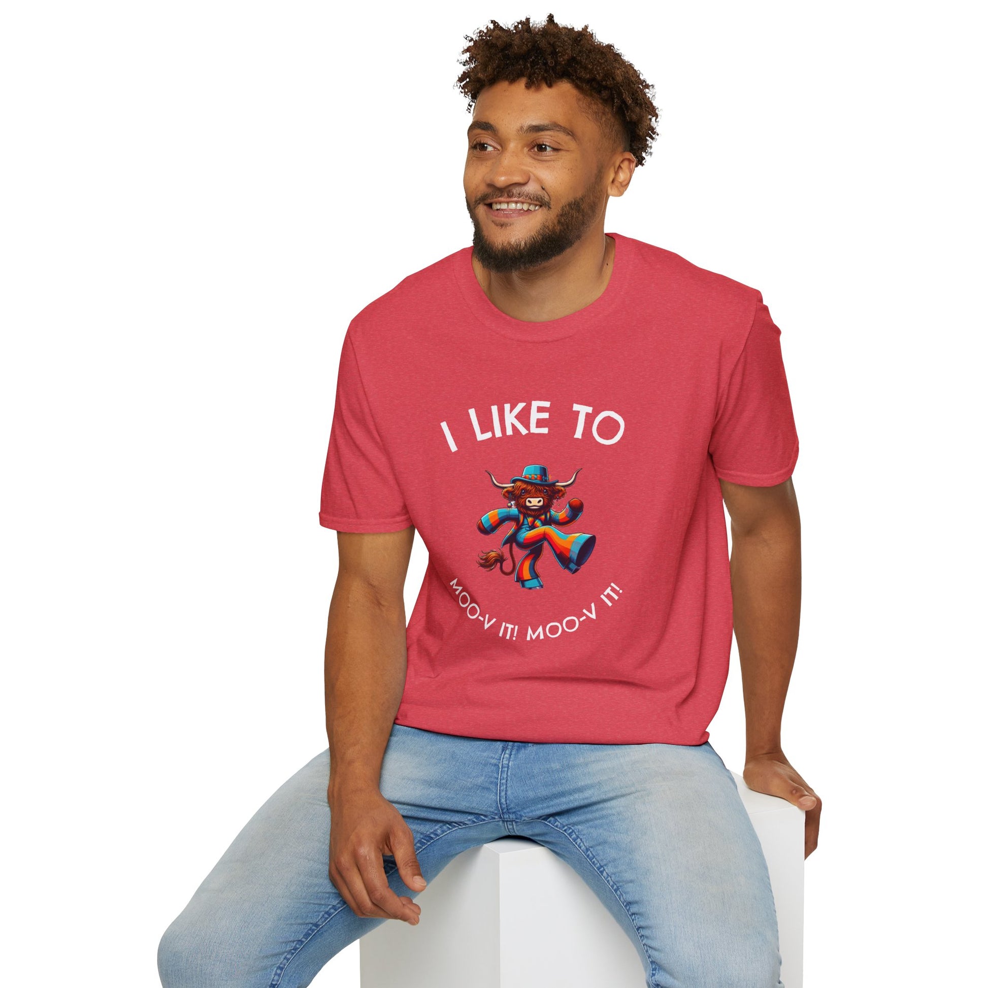 Colorful Highland Cow T-Shirt