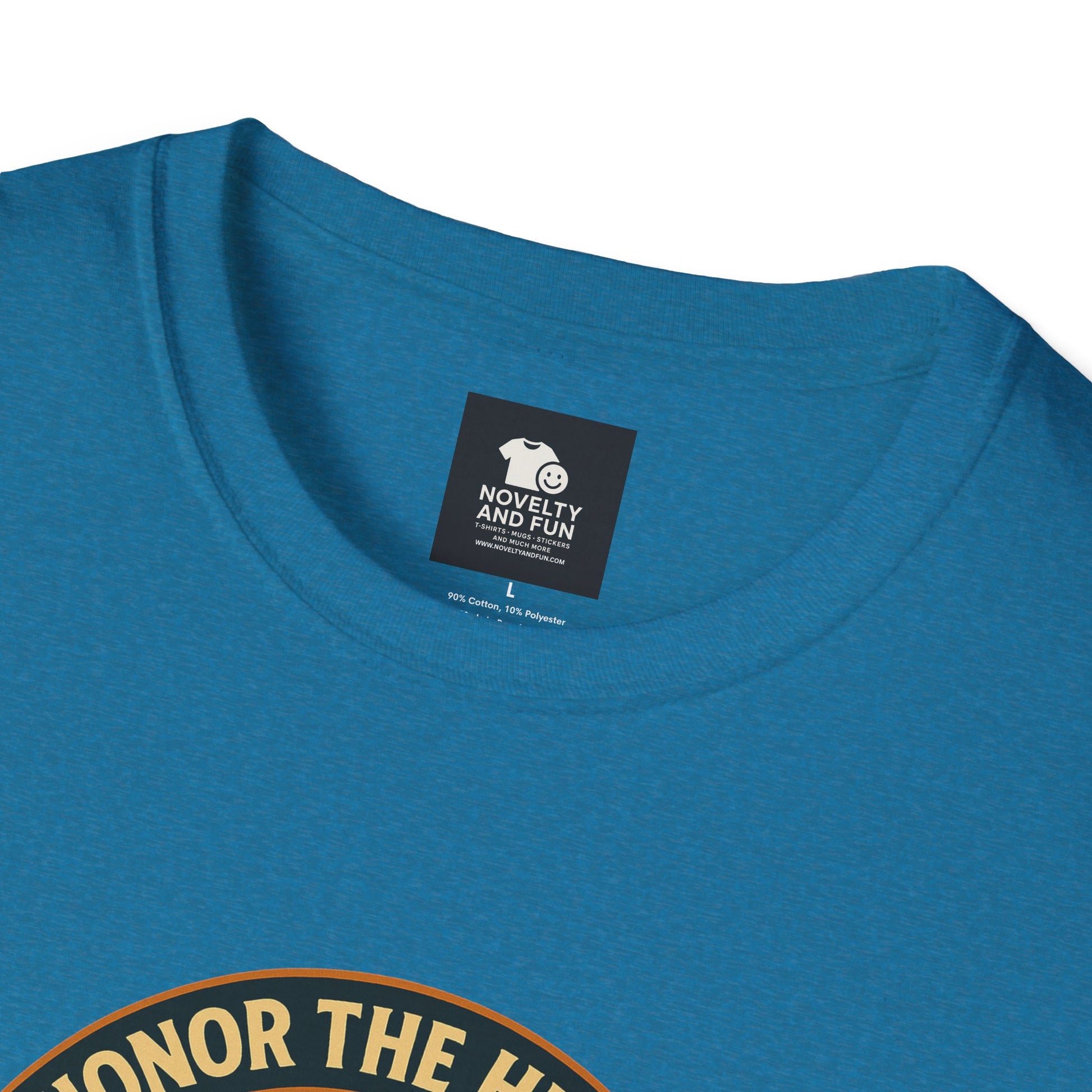 Honor The Hustle Unisex Graphic T-Shirt - Labor Day Construction Tee