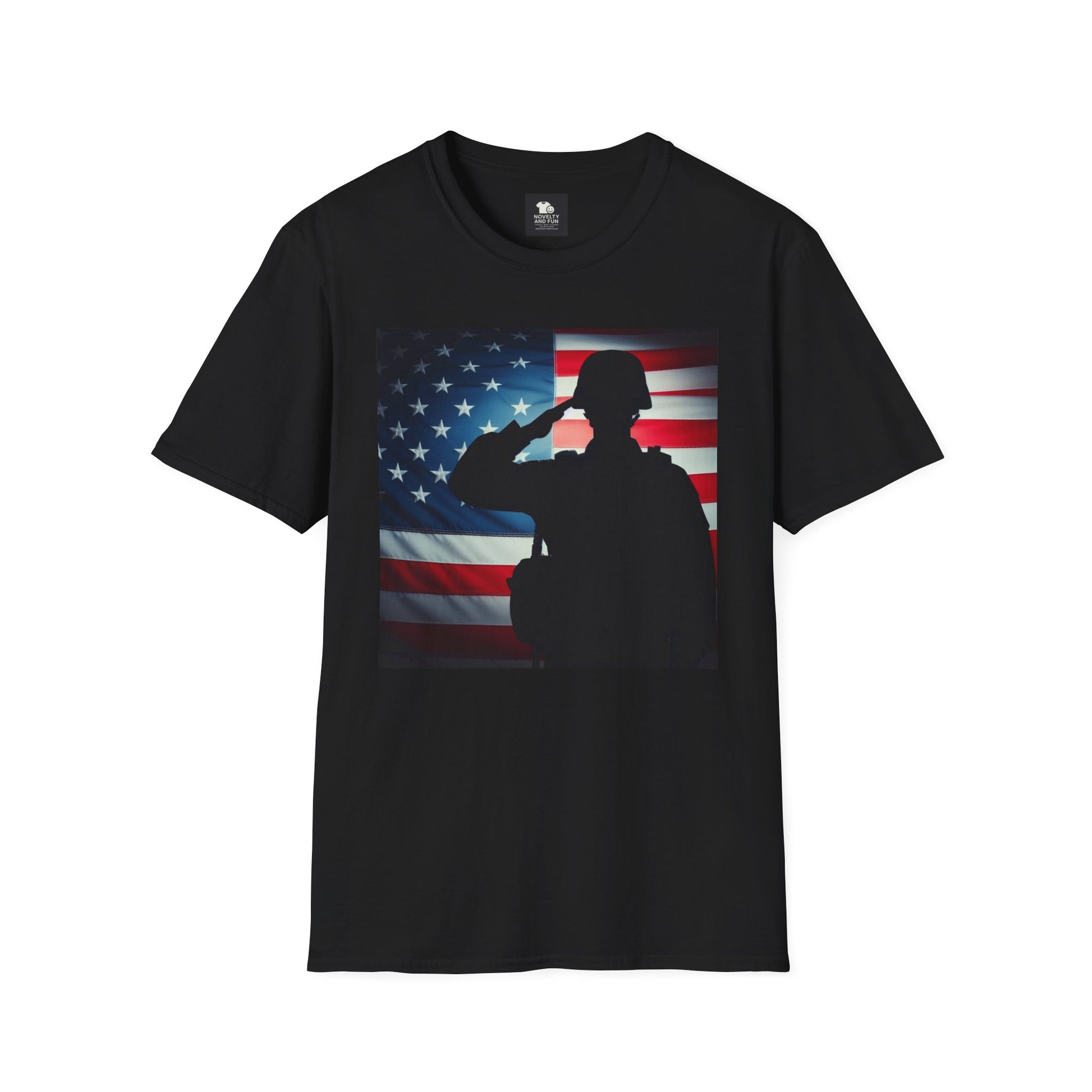 Salute to Service Unisex T-Shirt, Military Tribute Shirt, Patriotic Tee, Veteran Appreciation Gift, 4th of July Outfit, Americana Apparel