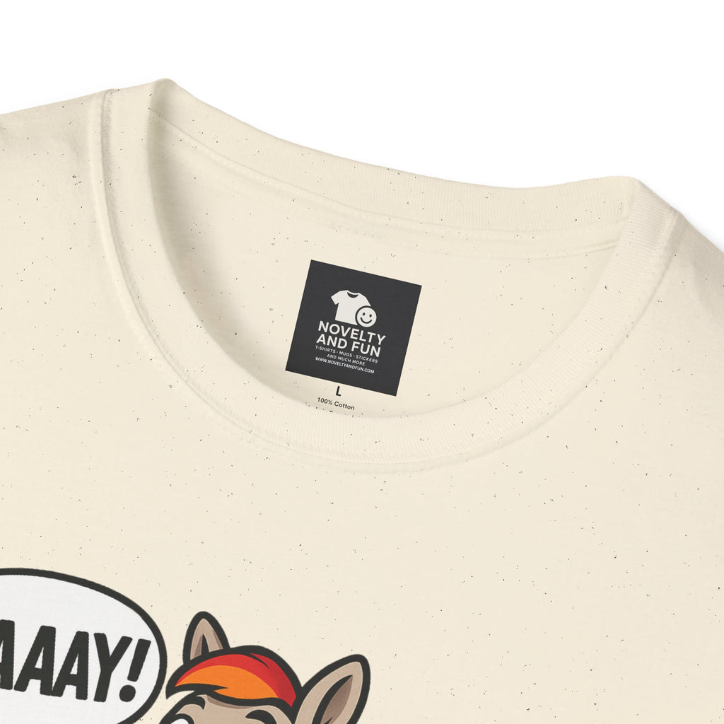 Rainbow Horse Graphic HAAAY T-Shirt, Funny Gift, Pride Apparel, Cute Graphic Tee, LGBTQ Pride Shirt, Colorful Horse Tee,