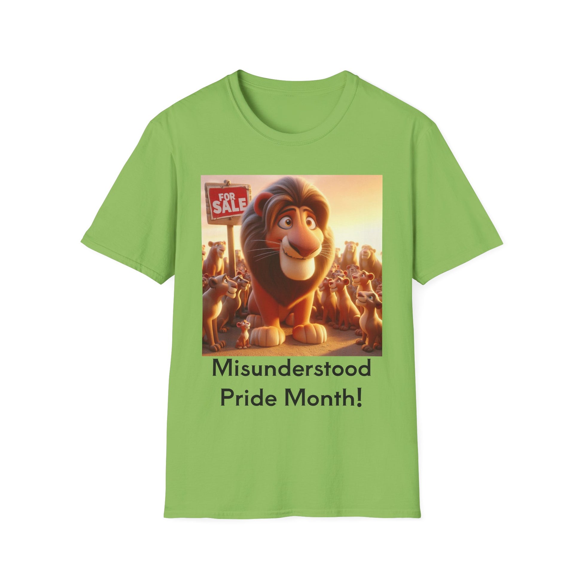 Misunderstood Pride Month T-Shirt, LGBTQ+ Tee, Fun Graphic Shirt, Unicorn [...]