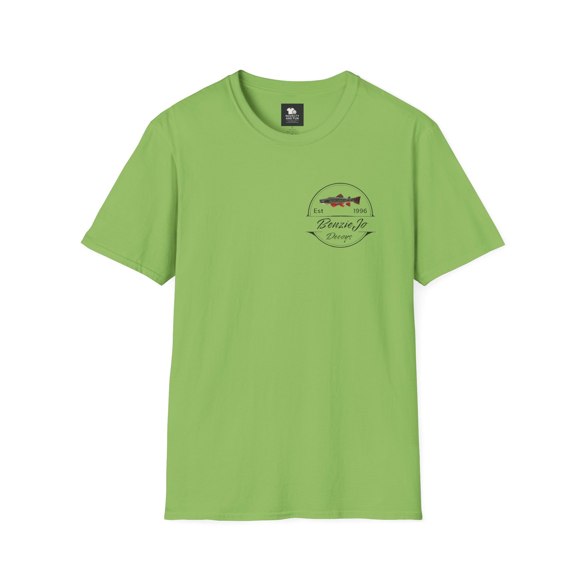 Front and Back Michigan BenzieJo Fish Decoys T-Shirt