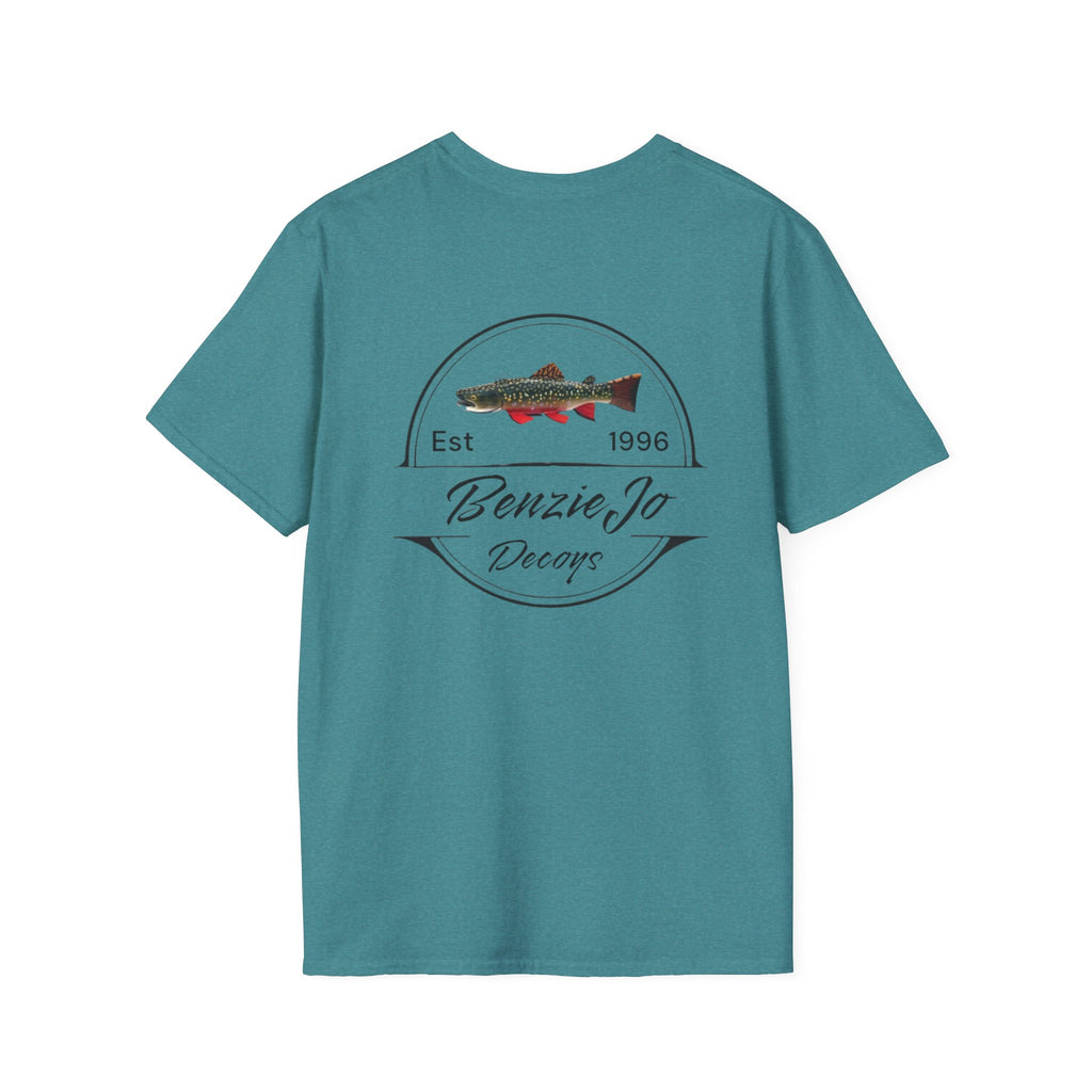 Front and Back Michigan BenzieJo Fish Decoys T-Shirt