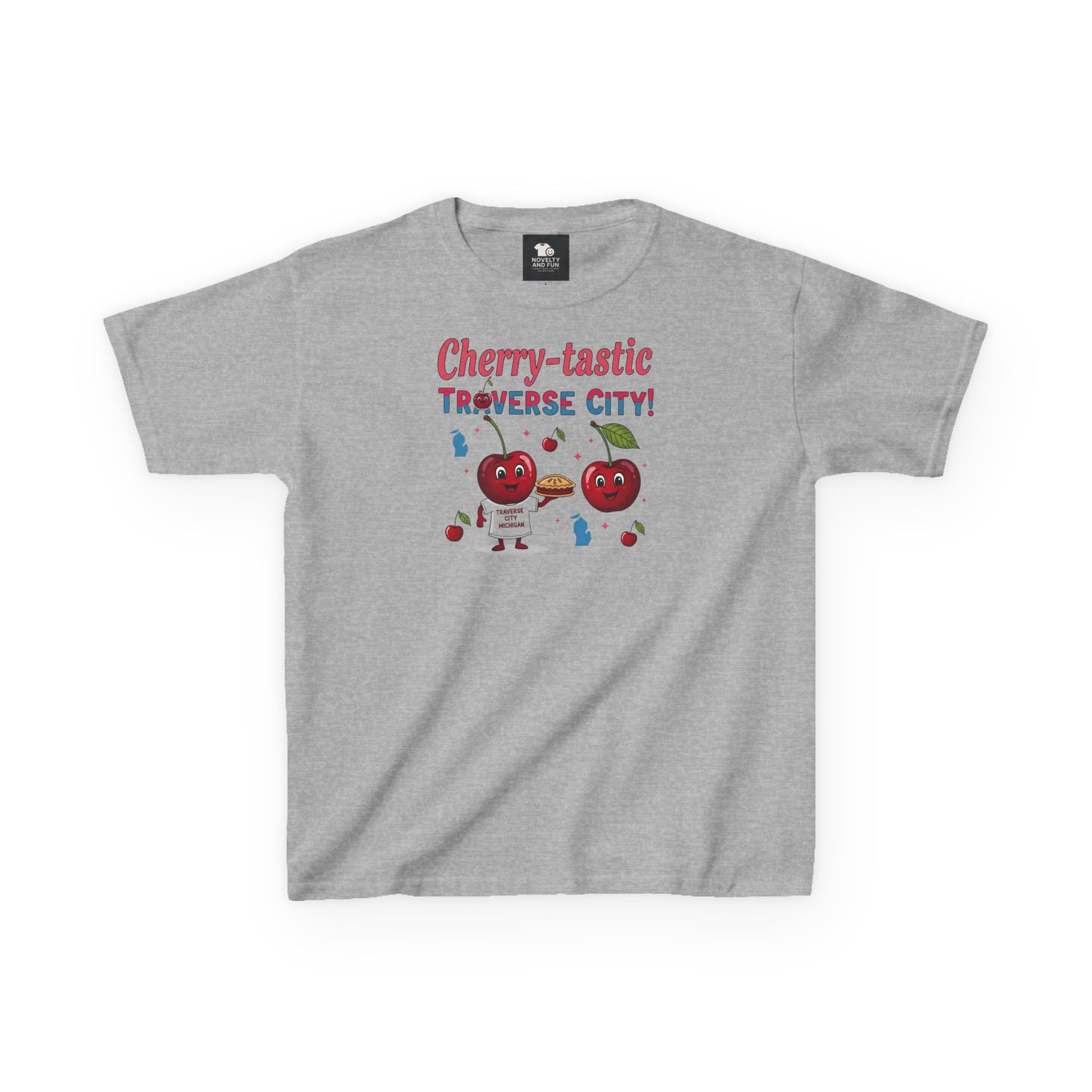 Cherry-tastic Traverse City Kids Tee | Fun Family Tee, Summer Shirt, Kids Gift, Fruit Themed T-shirt, Cherry Lovers Apparel