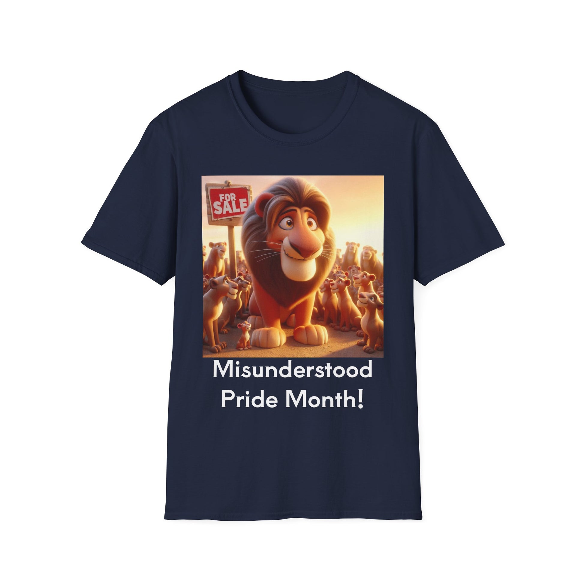 Misunderstood Pride Month T-Shirt, LGBTQ+ Tee, Fun Graphic Shirt, Unicorn [...]