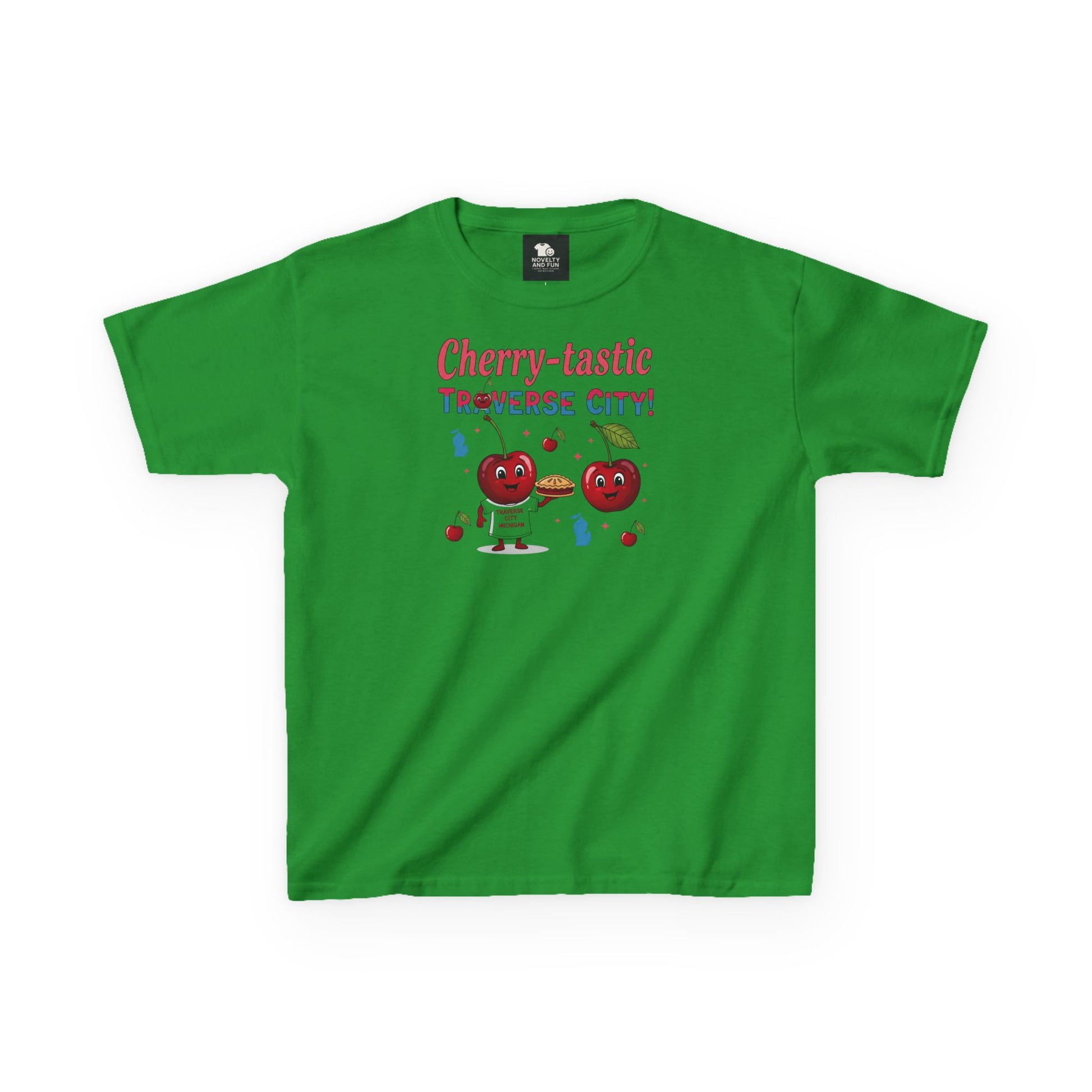 Cherry-tastic Traverse City Kids Tee | Fun Family Tee, Summer Shirt, Kids Gift, Fruit Themed T-shirt, Cherry Lovers Apparel