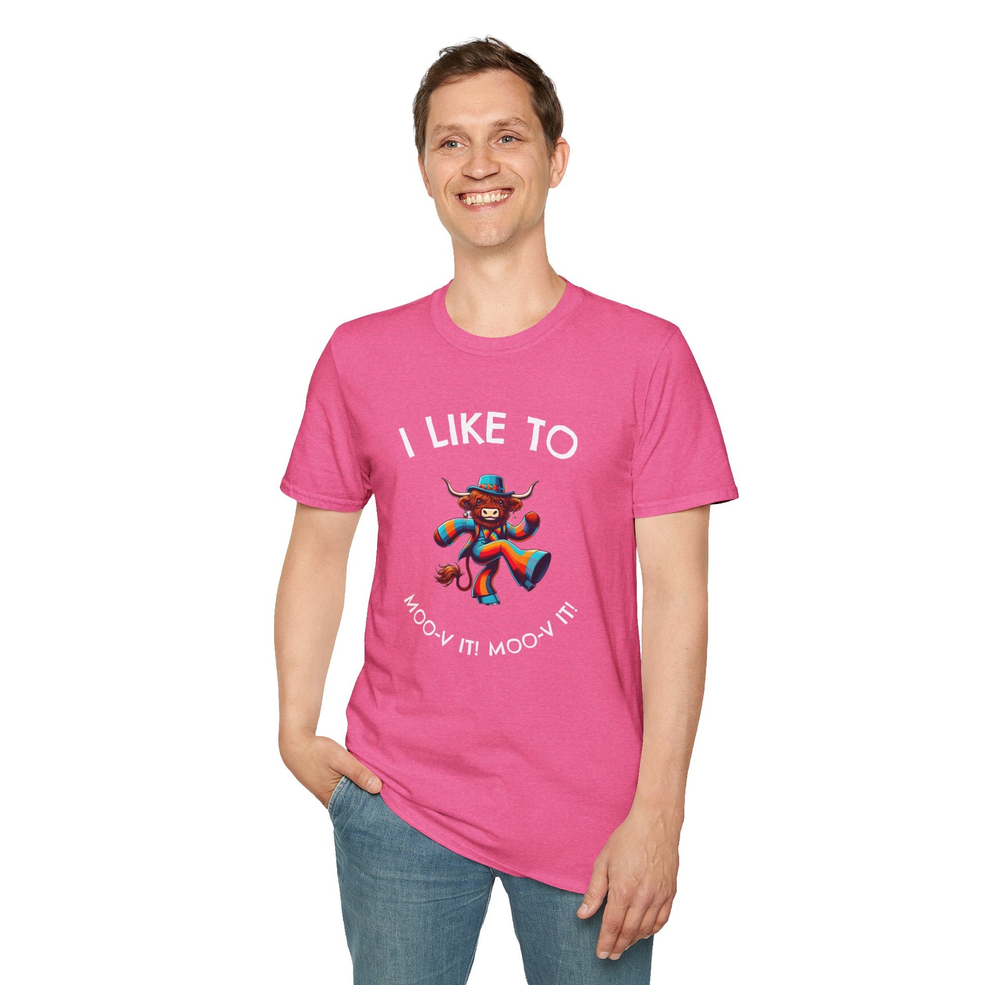 Colorful Highland Cow T-Shirt