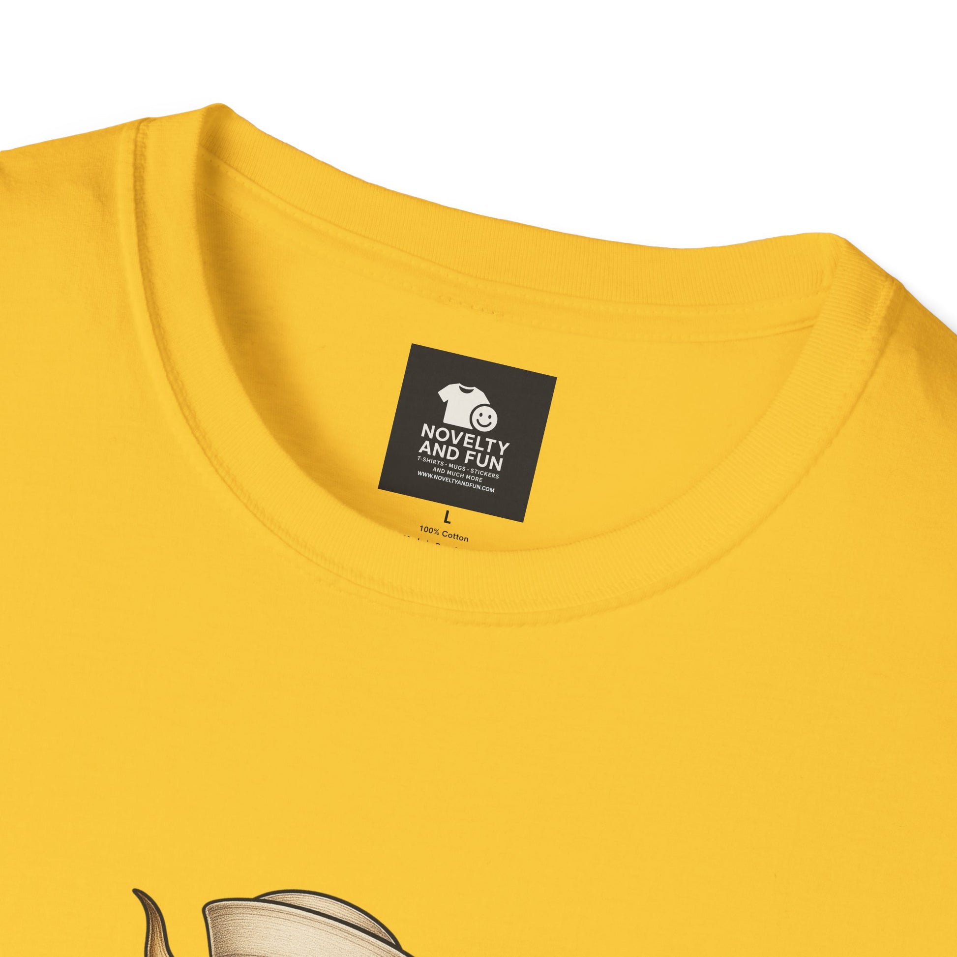 Veteran's Day Navy Highland Cow T-Shirt