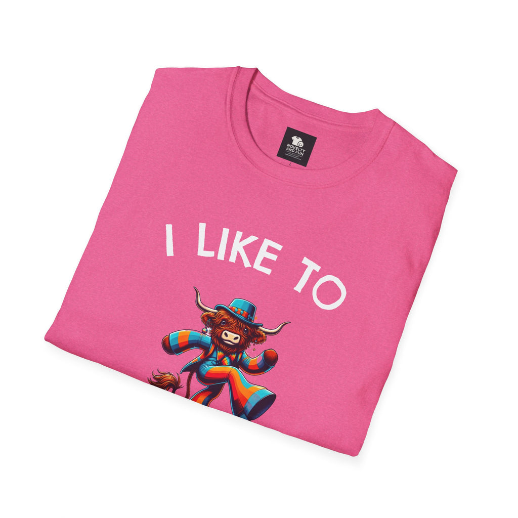 Colorful Highland Cow T-Shirt