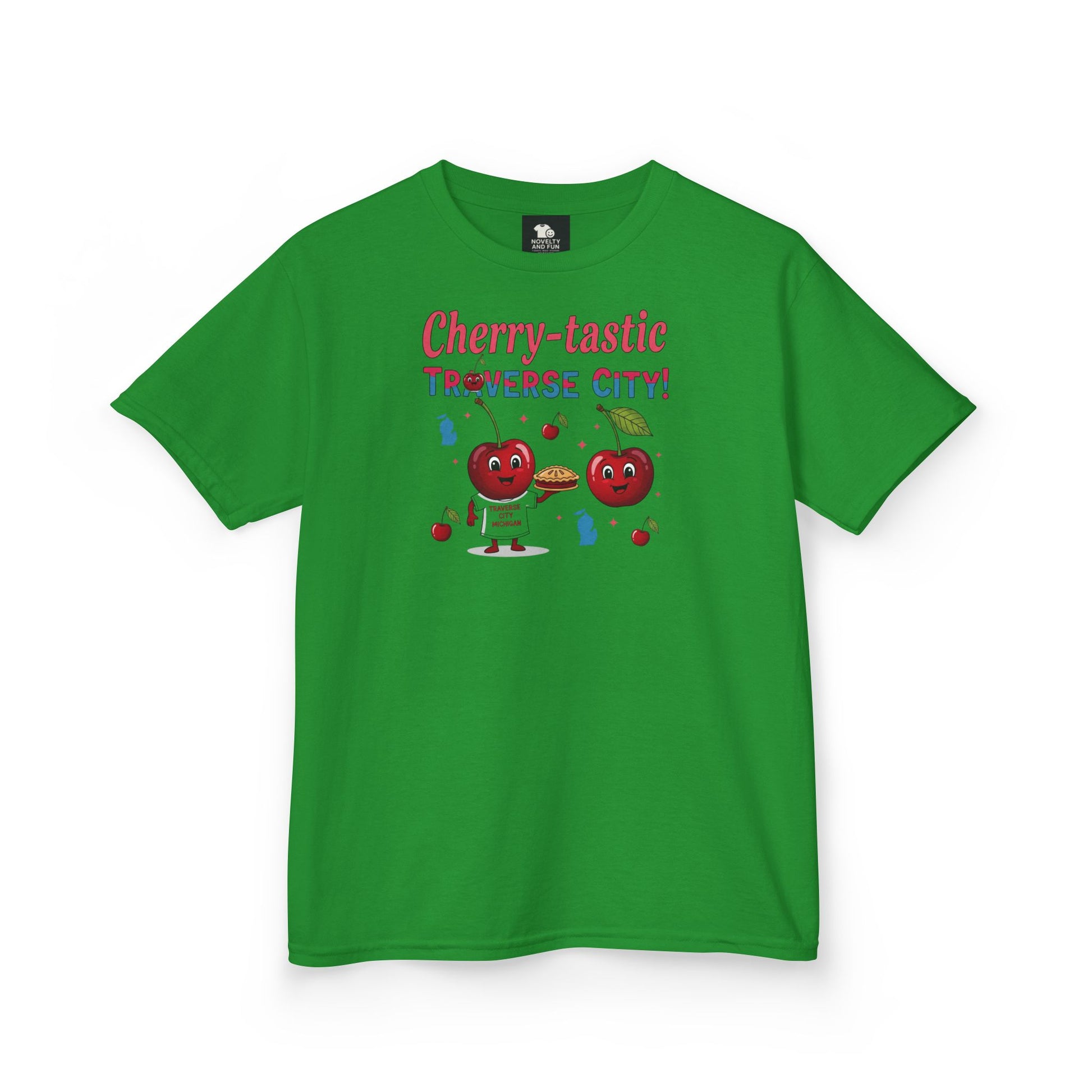 Cherry-tastic Traverse City Kids Tee | Fun Family Tee, Summer Shirt, Kids Gift, Fruit Themed T-shirt, Cherry Lovers Apparel
