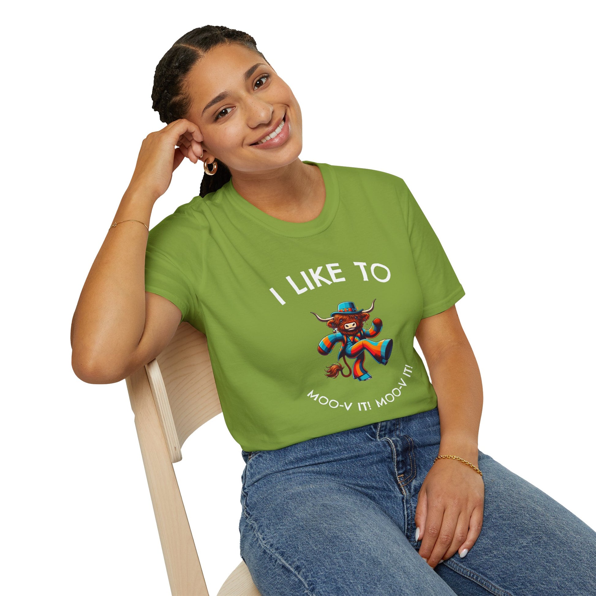 Colorful Highland Cow T-Shirt
