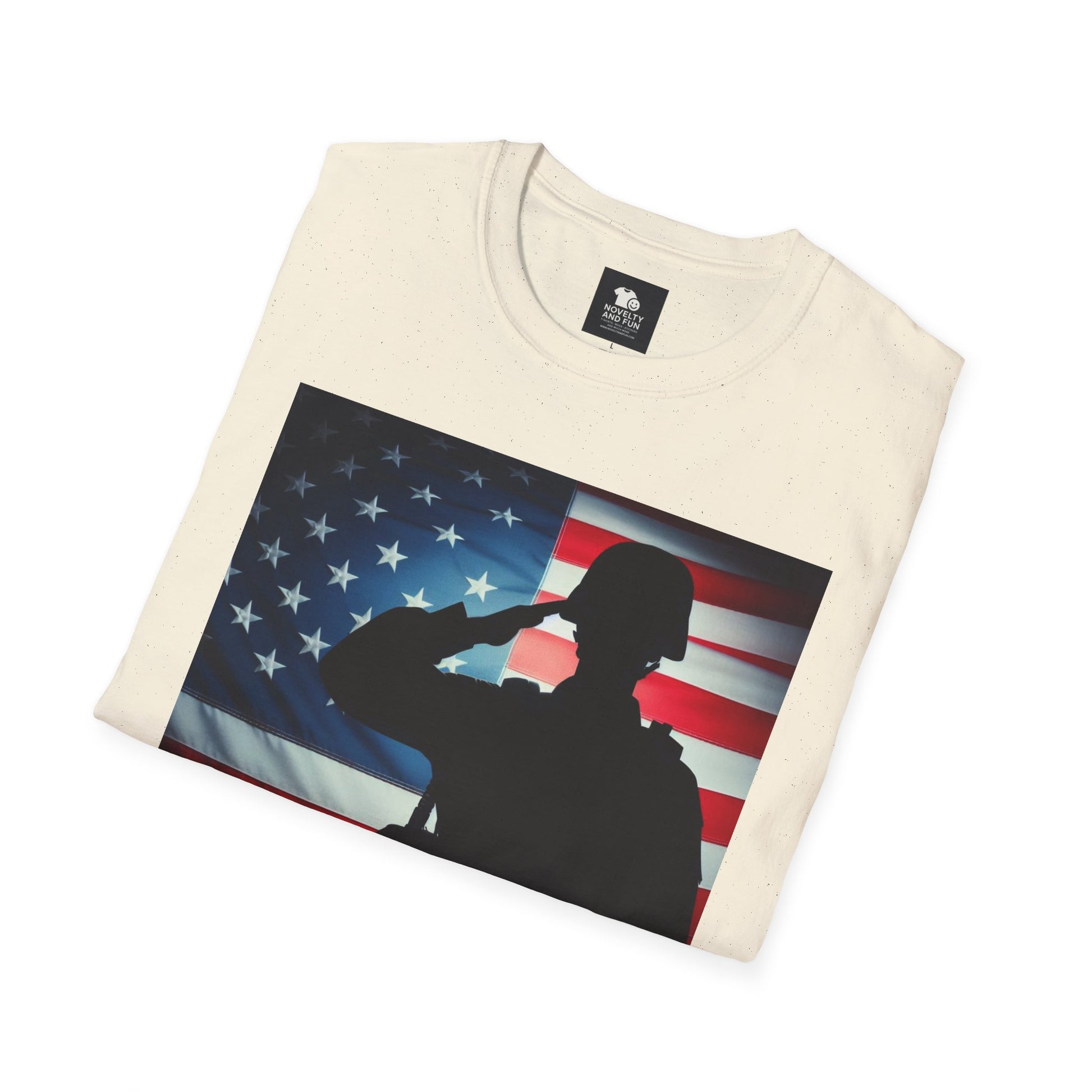 Salute to Service Unisex T-Shirt, Military Tribute Shirt, Patriotic Tee, Veteran Appreciation Gift, 4th of July Outfit, Americana Apparel
