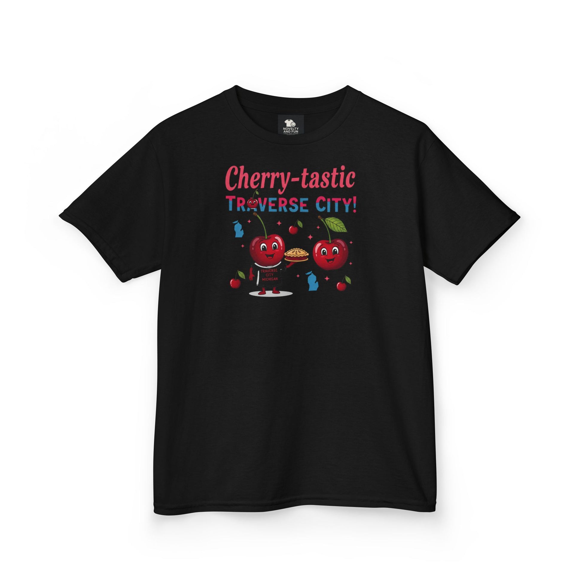 Cherry-tastic Traverse City Kids Tee | Fun Family Tee, Summer Shirt, Kids Gift, Fruit Themed T-shirt, Cherry Lovers Apparel