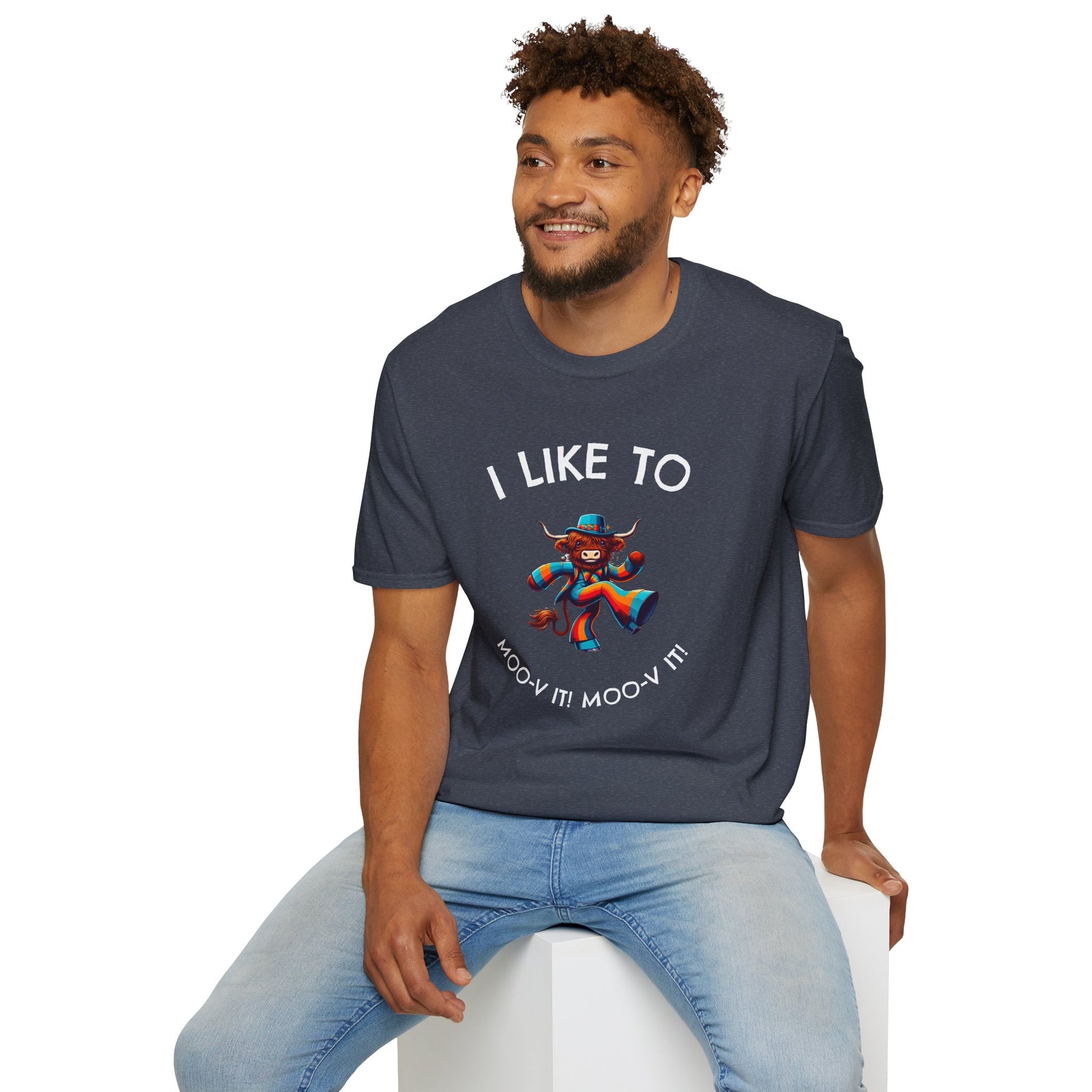 Colorful Highland Cow T-Shirt