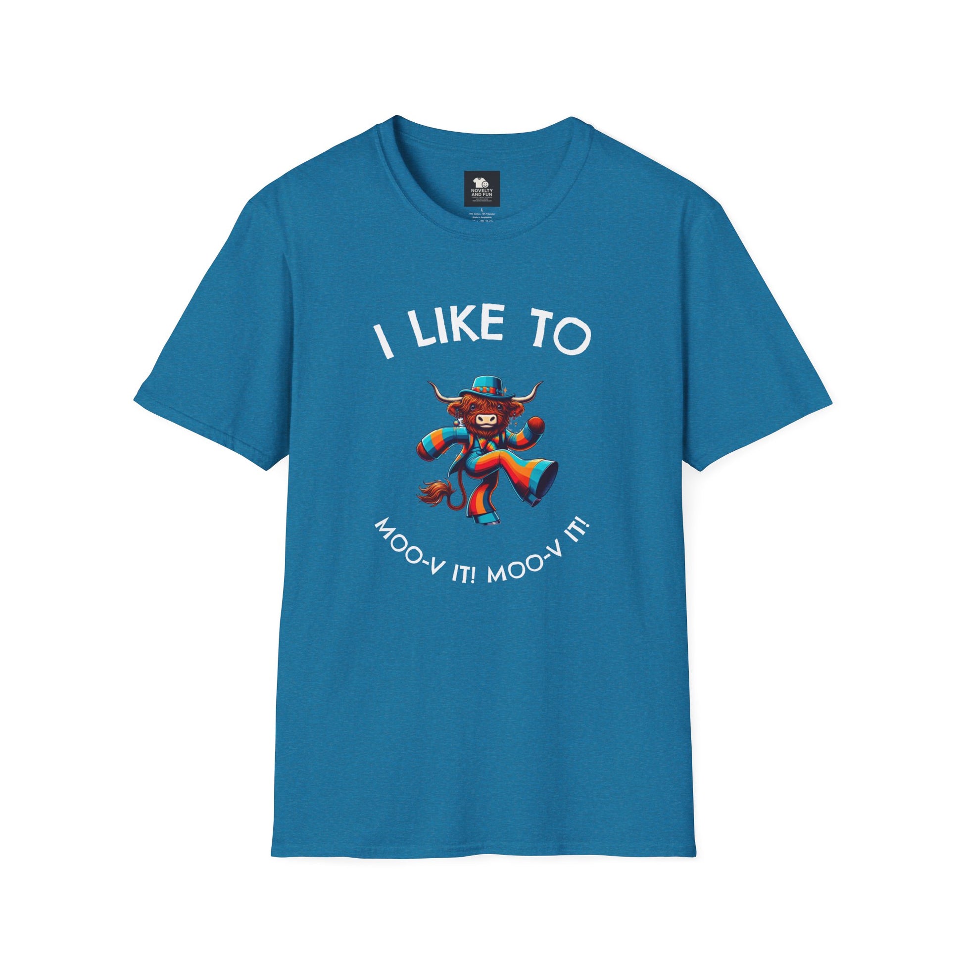 Colorful Highland Cow T-Shirt
