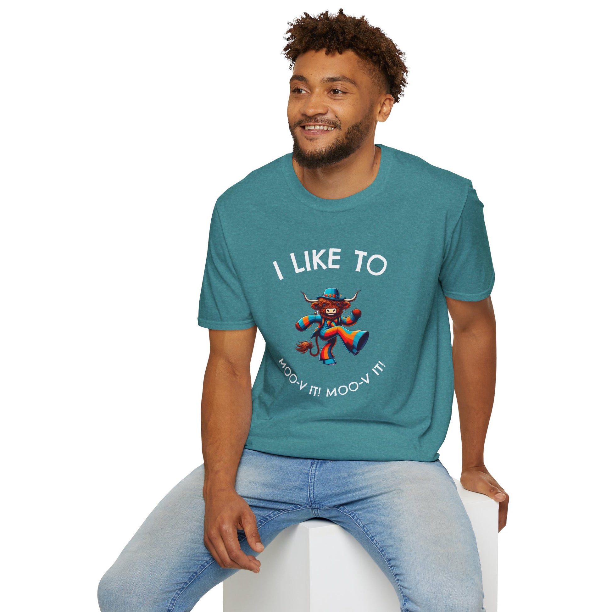 Colorful Highland Cow T-Shirt