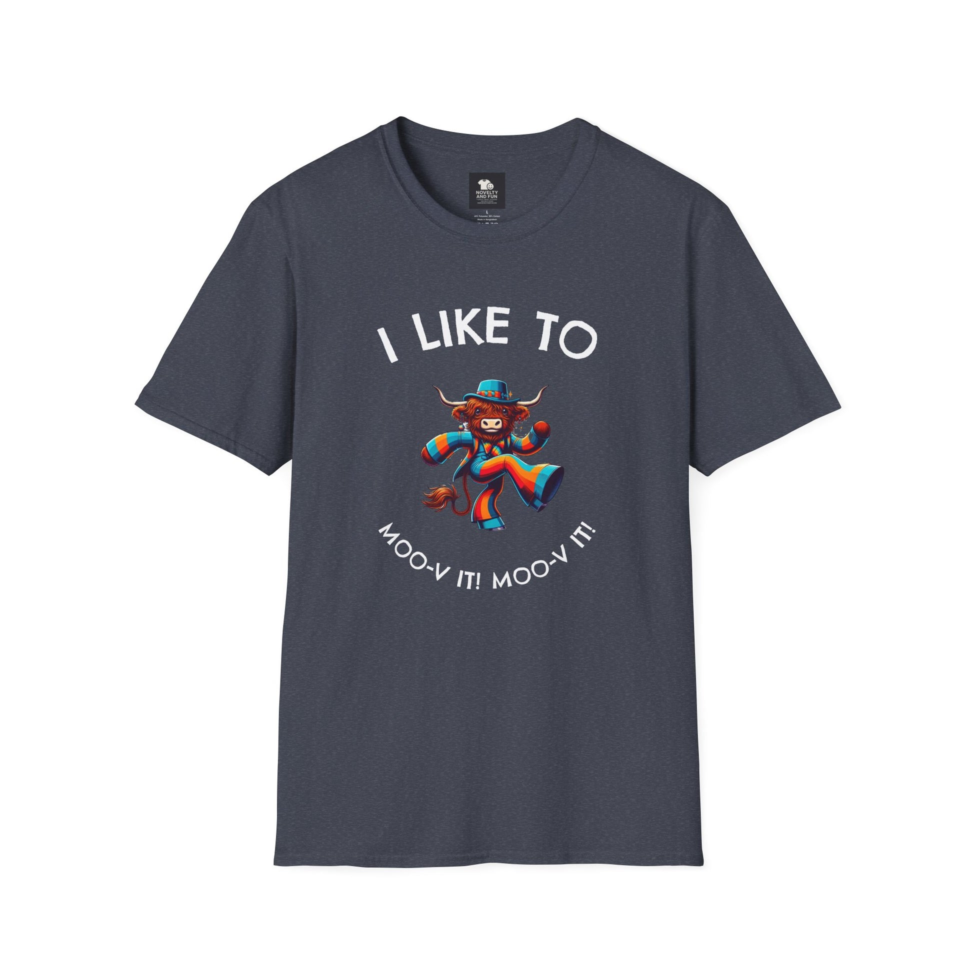 Colorful Highland Cow T-Shirt