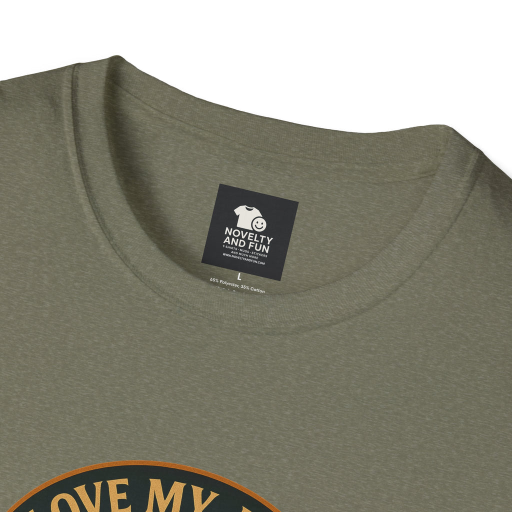 Funny HCA Highland Cow Coffee Lover Softstyle T-Shirt