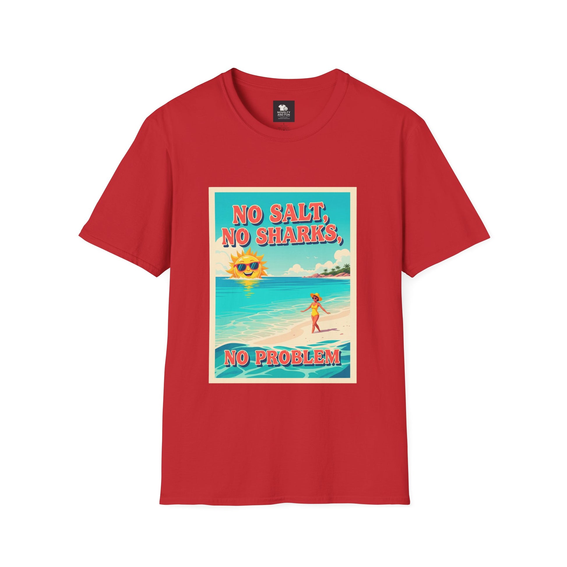 Beach Vibes Unisex T-Shirt | Summer Fun Tee, Vacation Shirt, Surf Style, Gift for Beach Lovers, Lake Lovers Apparel