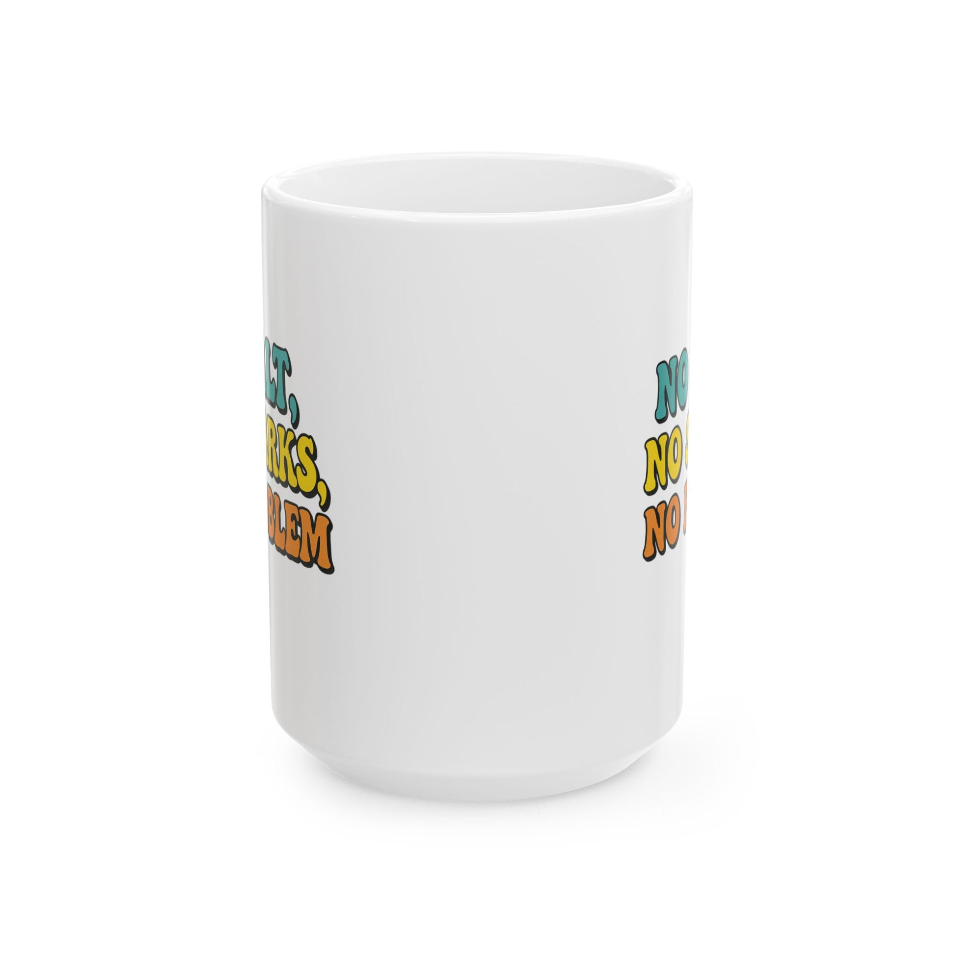 Mug - Michigan Lake Fun - No Salt No Sharks No Problem