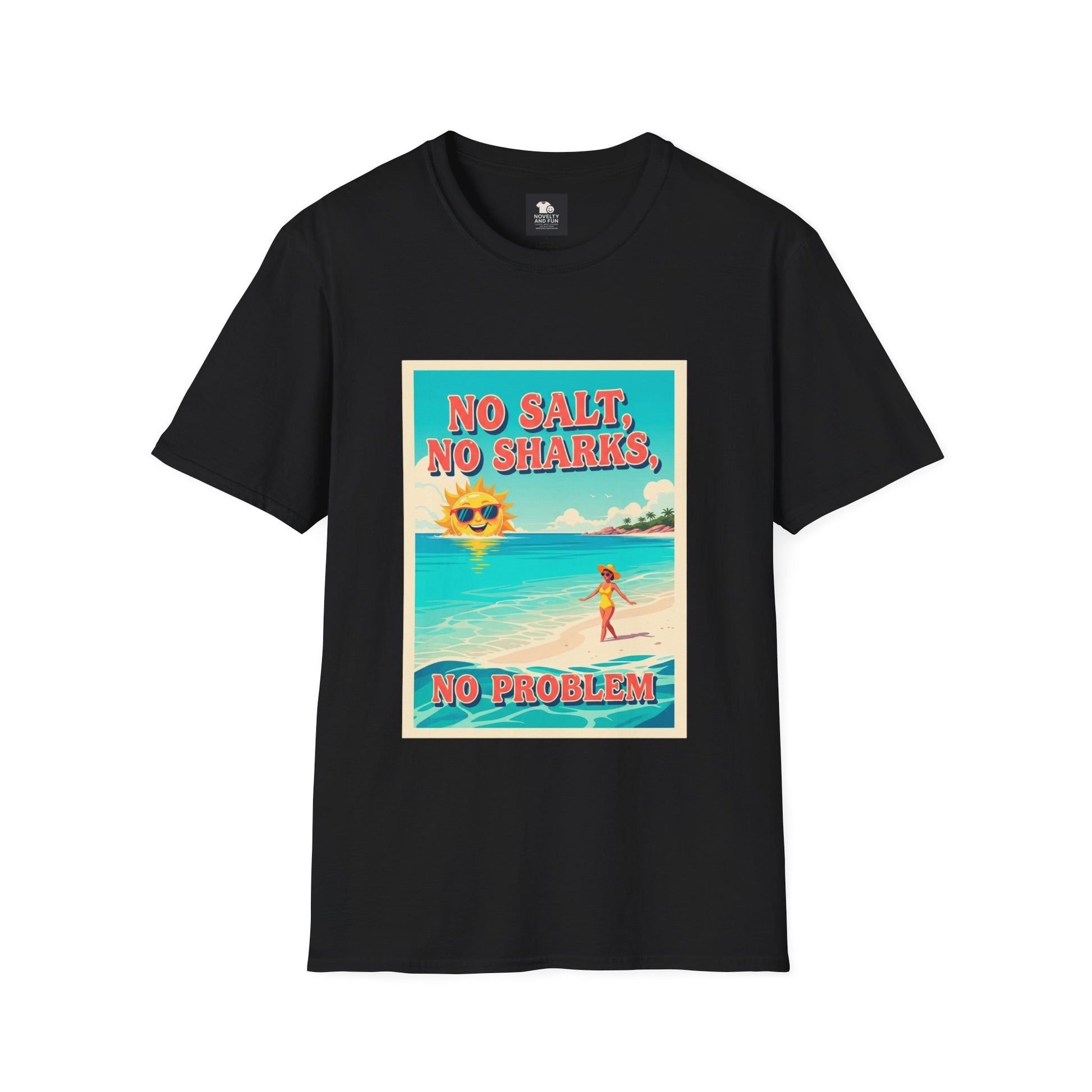 Beach Vibes Unisex T-Shirt | Summer Fun Tee, Vacation Shirt, Surf Style, Gift for Beach Lovers, Lake Lovers Apparel