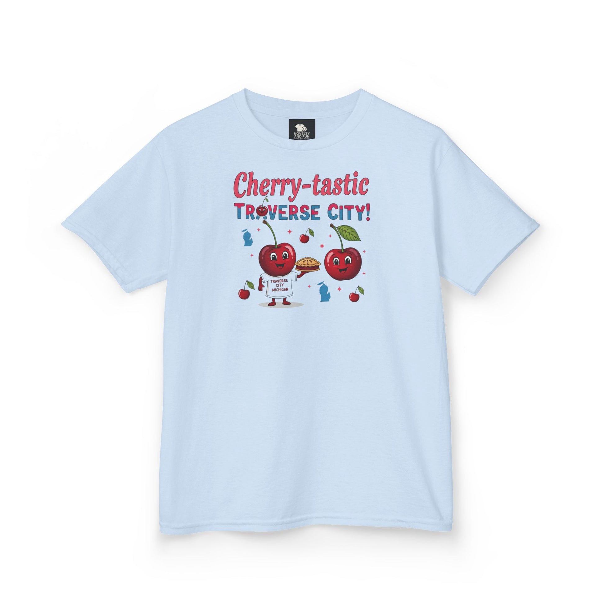 Cherry-tastic Traverse City Kids Tee | Fun Family Tee, Summer Shirt, Kids Gift, Fruit Themed T-shirt, Cherry Lovers Apparel