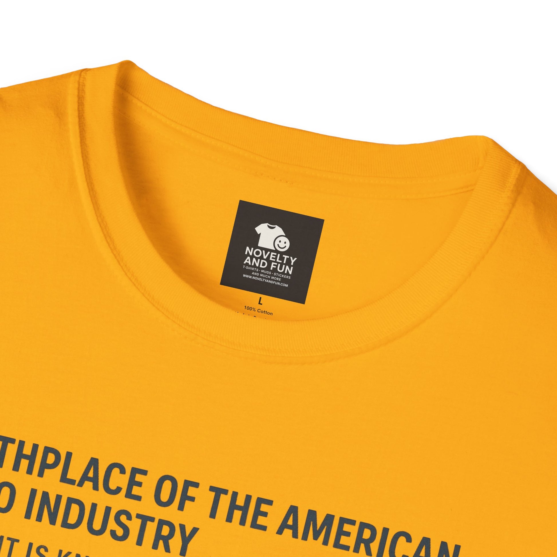 Motor City T-Shirt - Detroit Auto Heritage Vintage Car Lover Gift