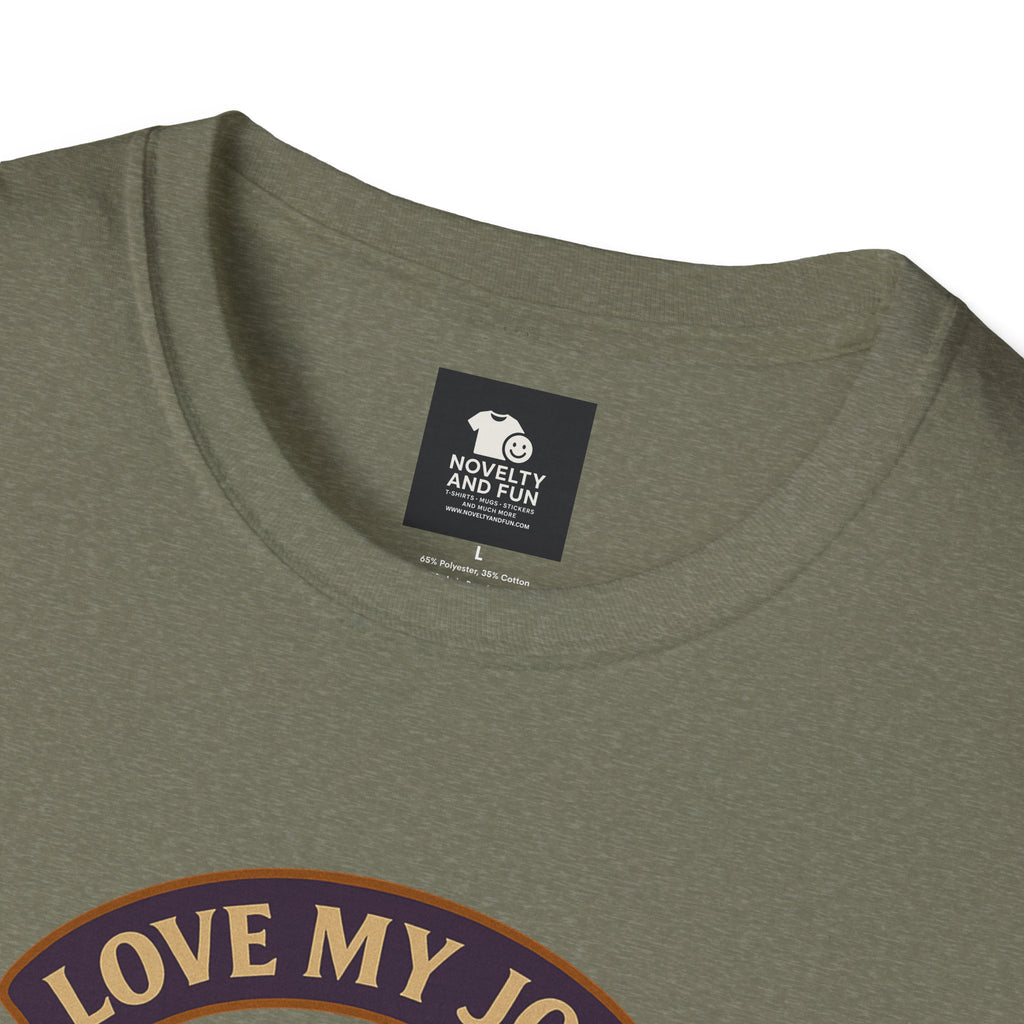 HCA Coffee Lover's Unisex T-Shirt, Funny Highland Cow Design